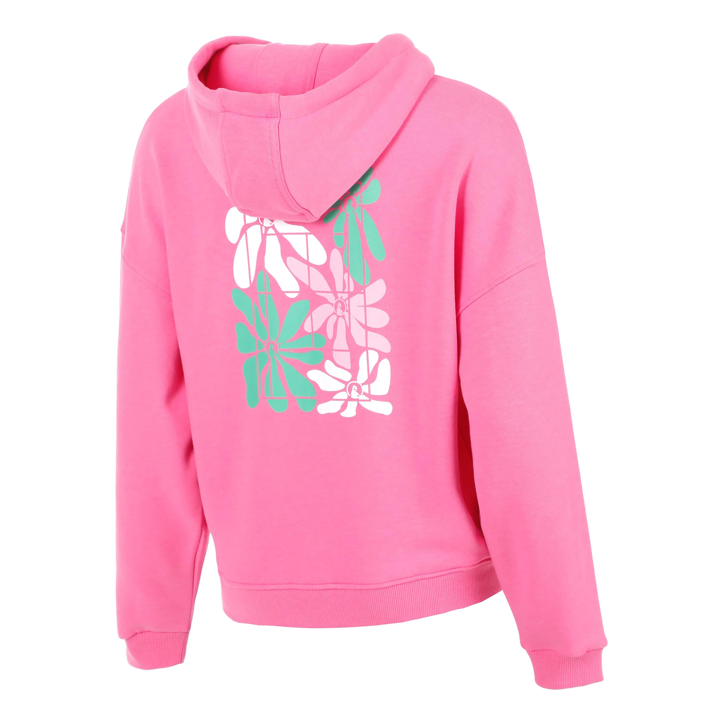 Joy Palm Court Sweatjacke Damen-pink, weiß - Image 3