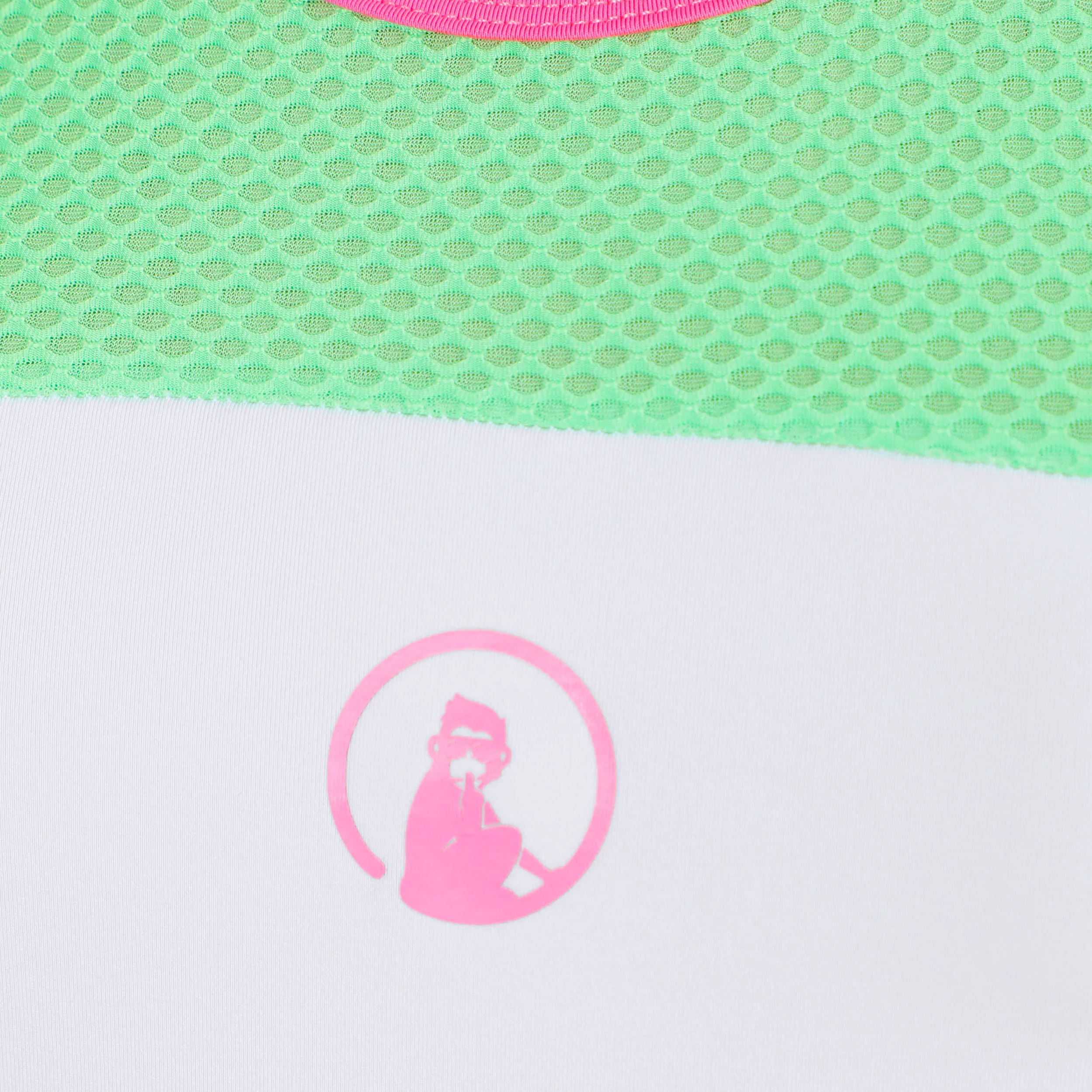 Joy Racerback Tank-Top Damen - grün, pink - Image 3