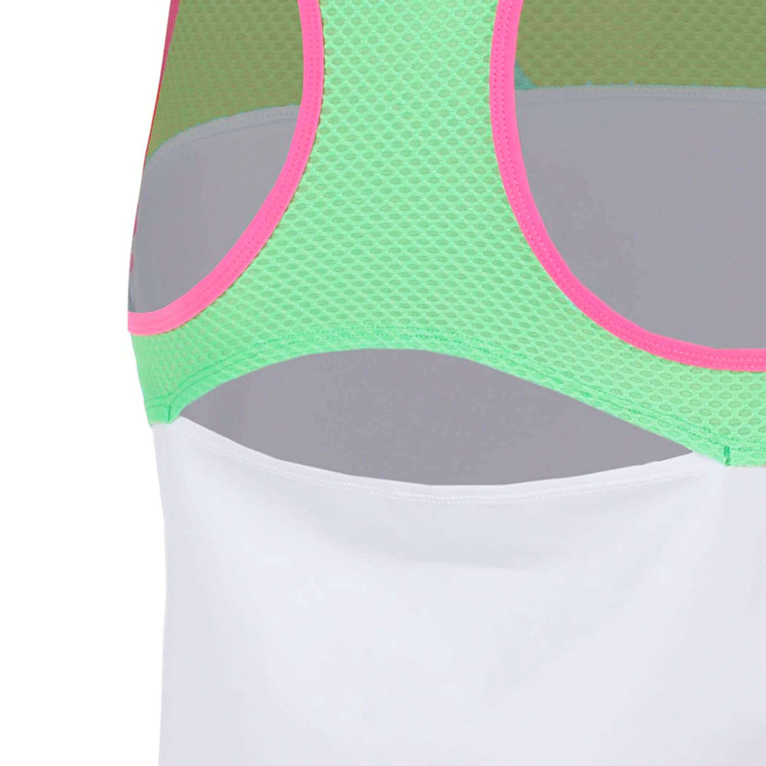Joy Racerback Tank-Top Damen - grün, pink - Image 4
