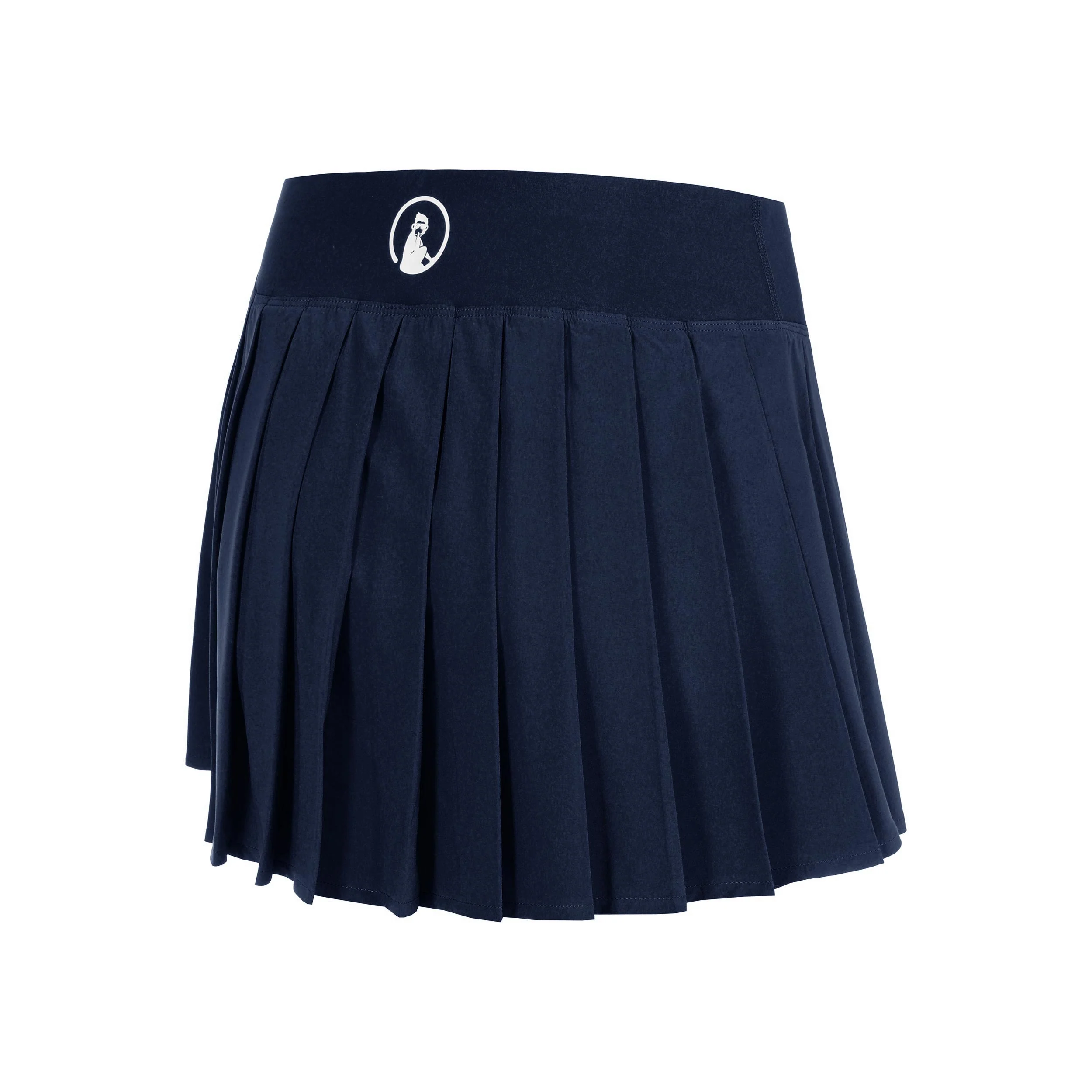 Love Pleated Rock Damen-dunkelblau - Image 2