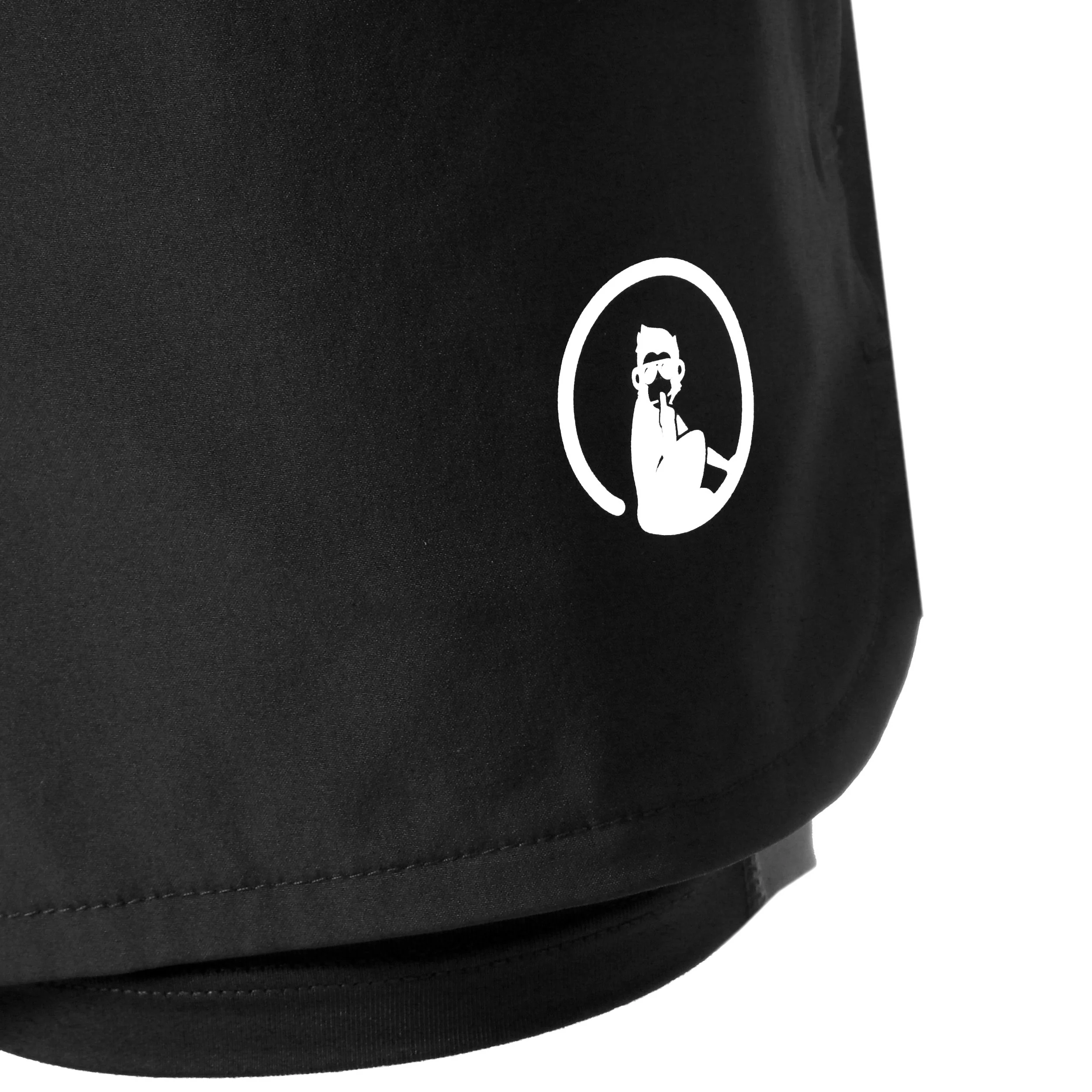 Match 2in1 Shorts Mädchen-Schwarz,Weiß - Image 3