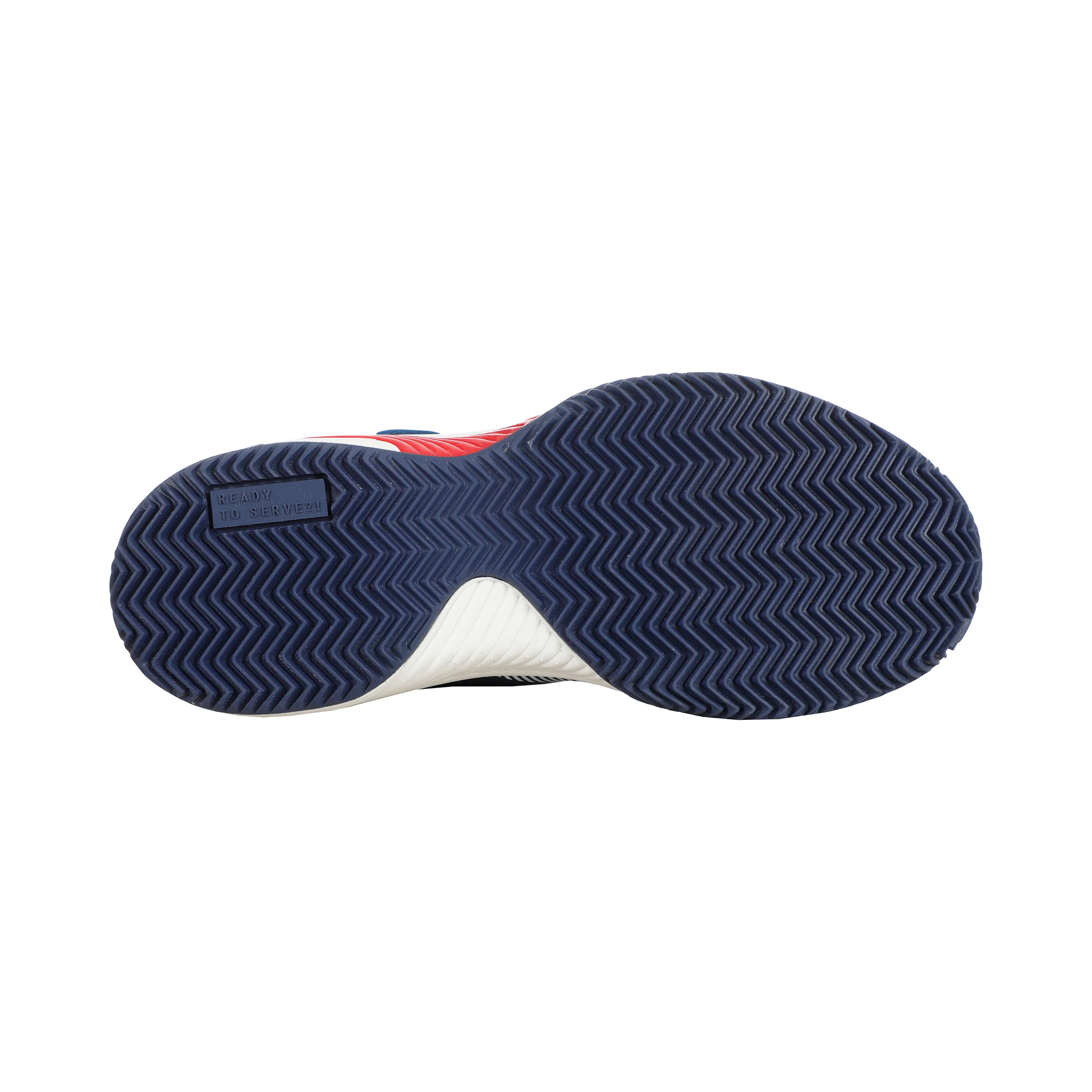 Match Velcro Clay Sandplatzschuh Kinder-Blau,Rot - Image 4