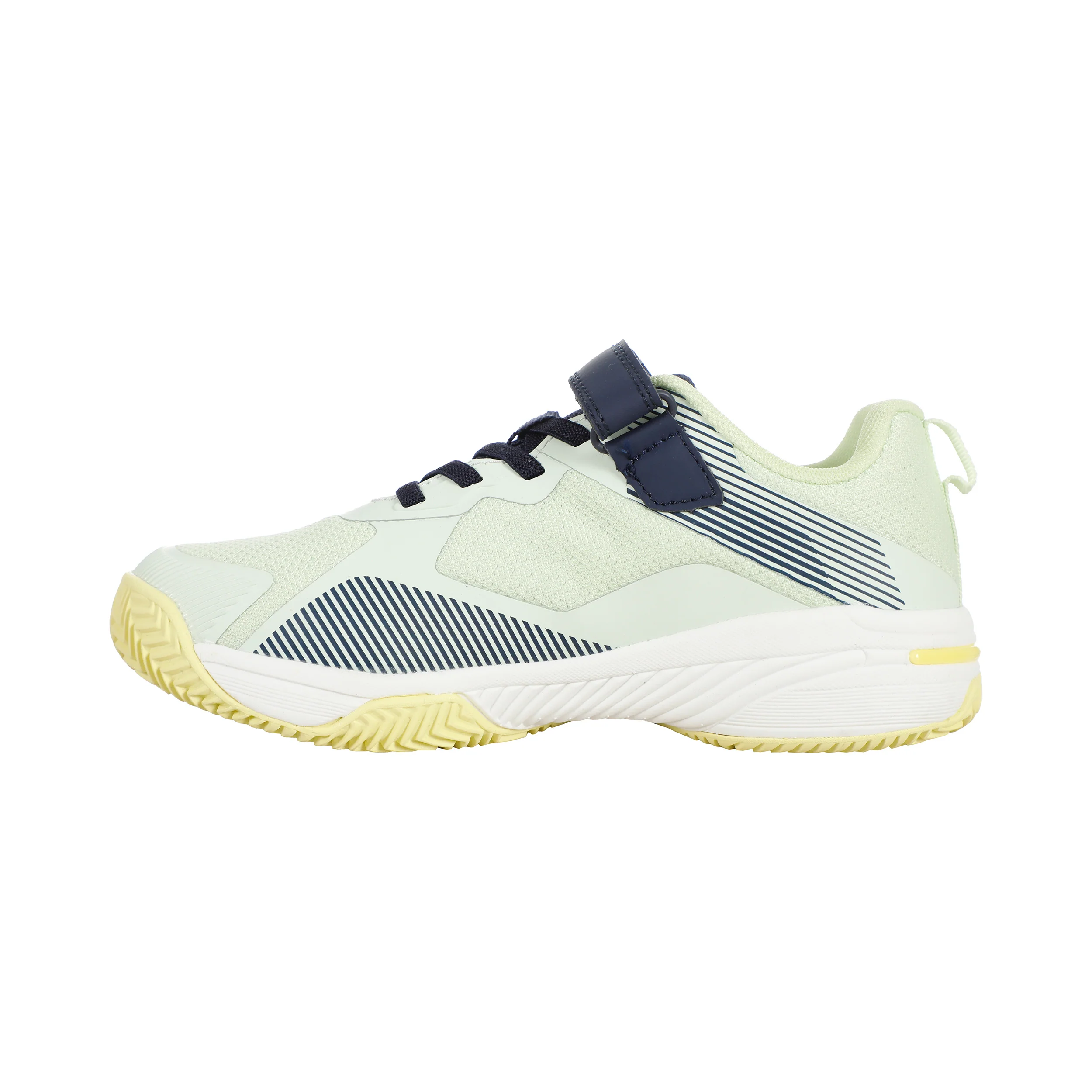 Match Velcro Clay Sandplatzschuh Kinder-Limette,Gelb - Image 2