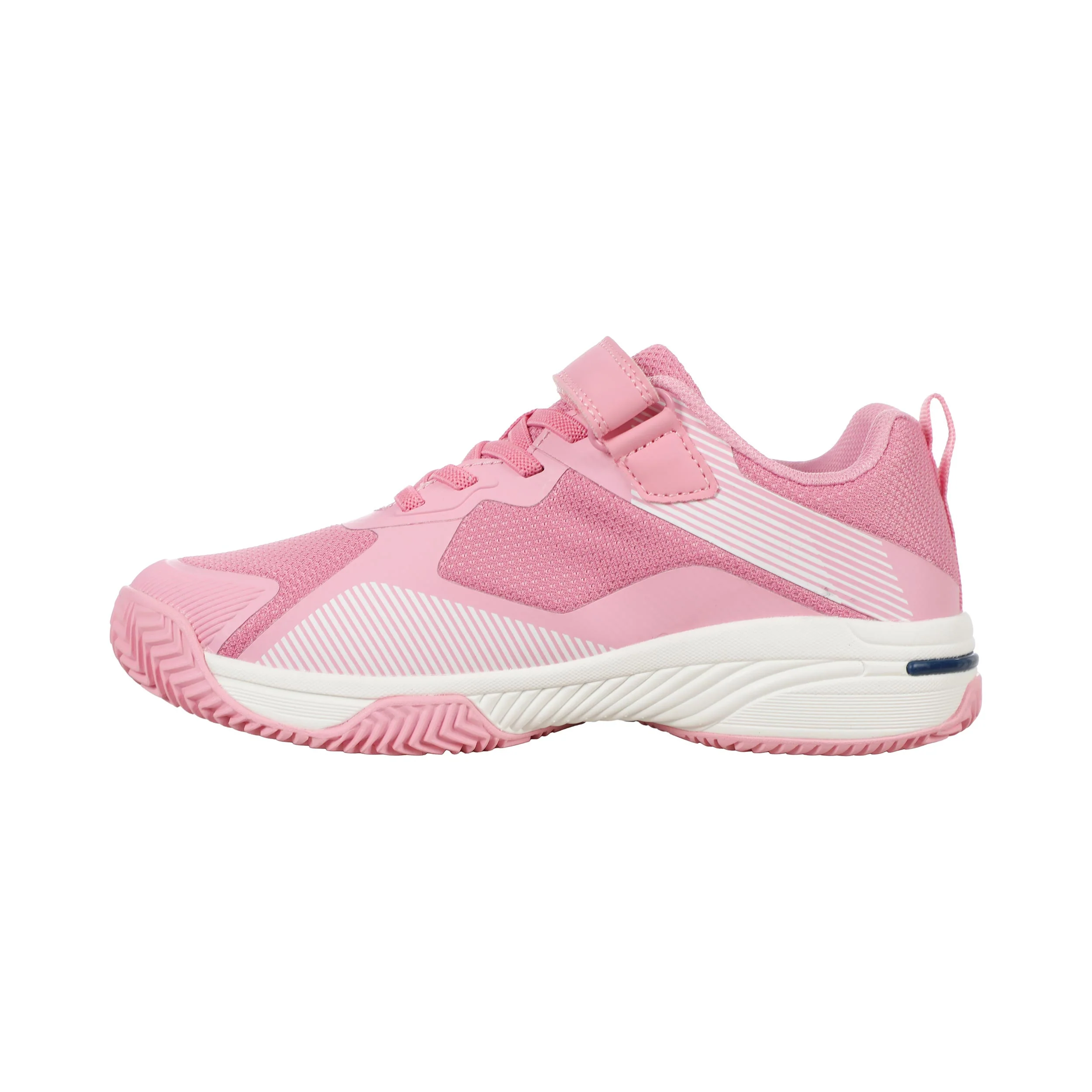 Match Velcro Clay Sandplatzschuh Kinder-pink, weiß - Image 2