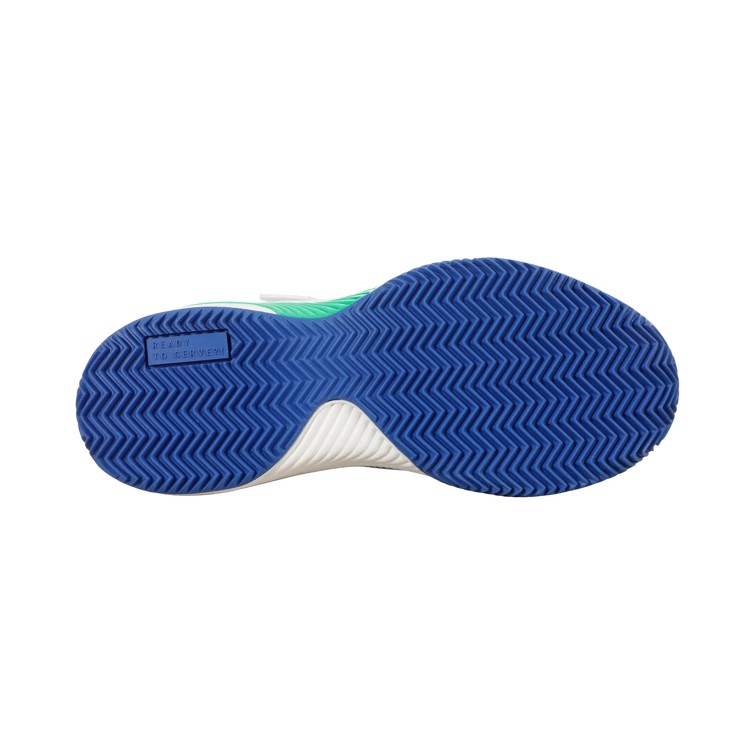 Match Velcro Clay Sandplatzschuh Kinder-weiß, blau - Image 4