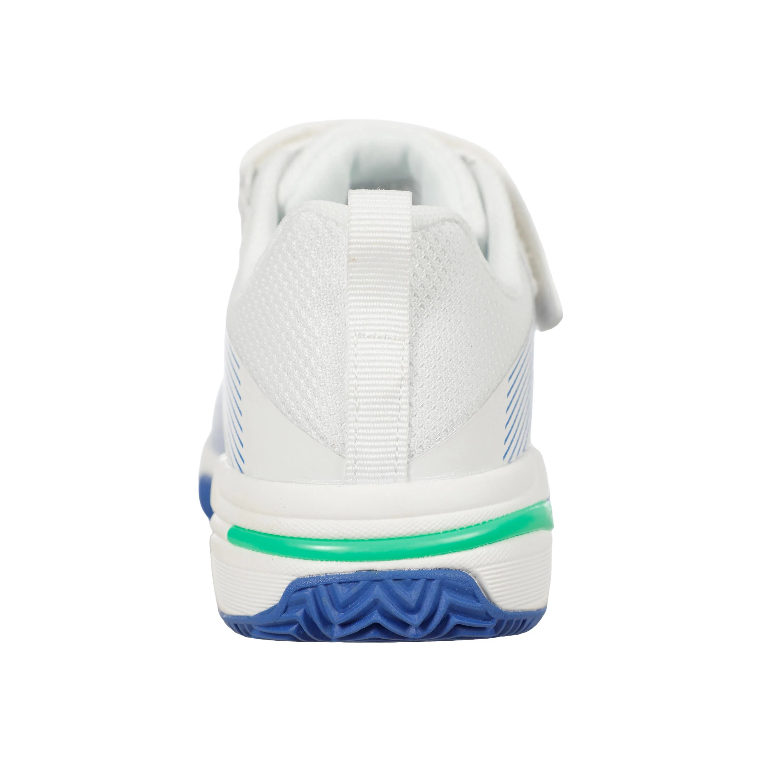 Match Velcro Clay Sandplatzschuh Kinder-weiß, blau - Image 5