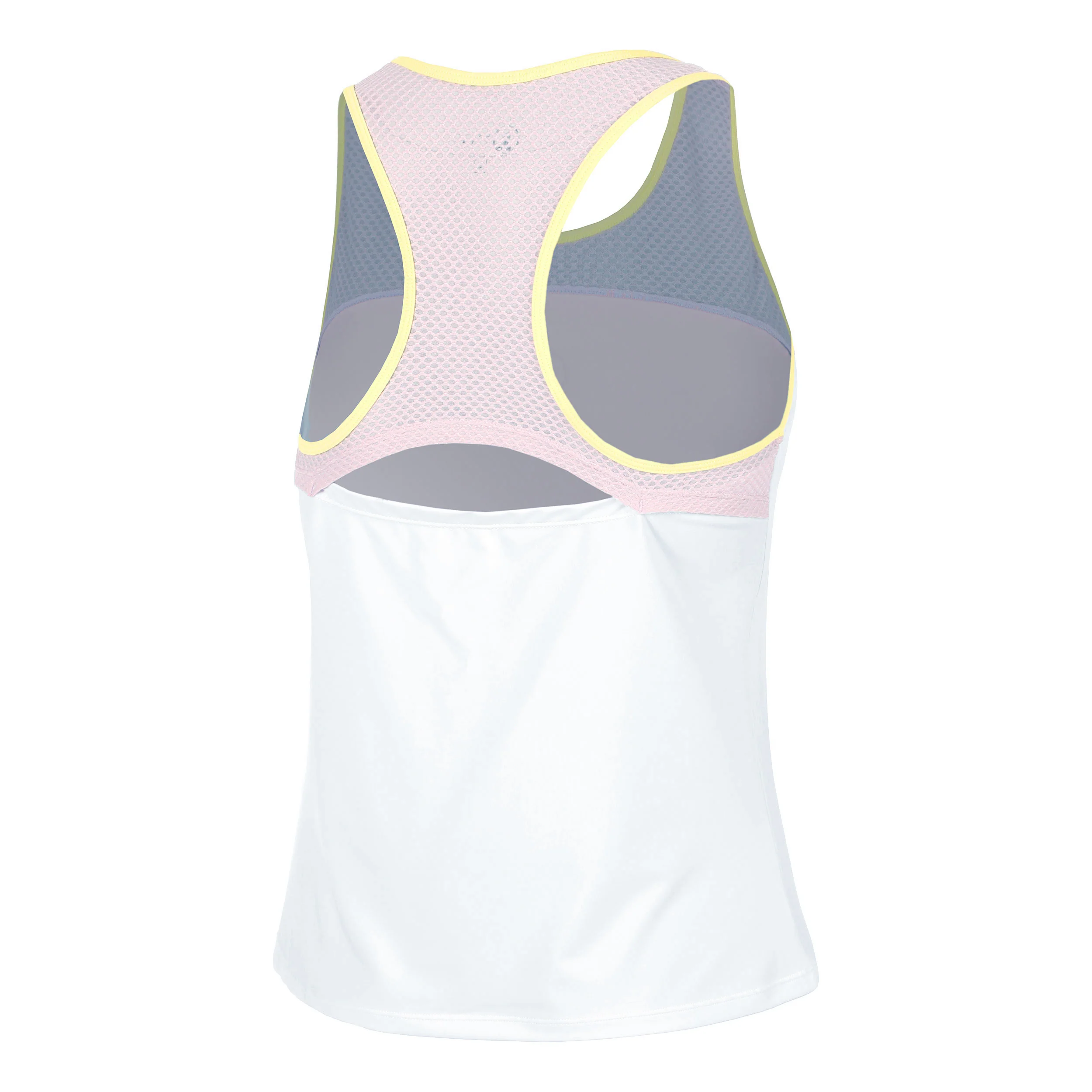 Mind Racerback Tank-Top Damen-Weiß,Flieder - Image 2