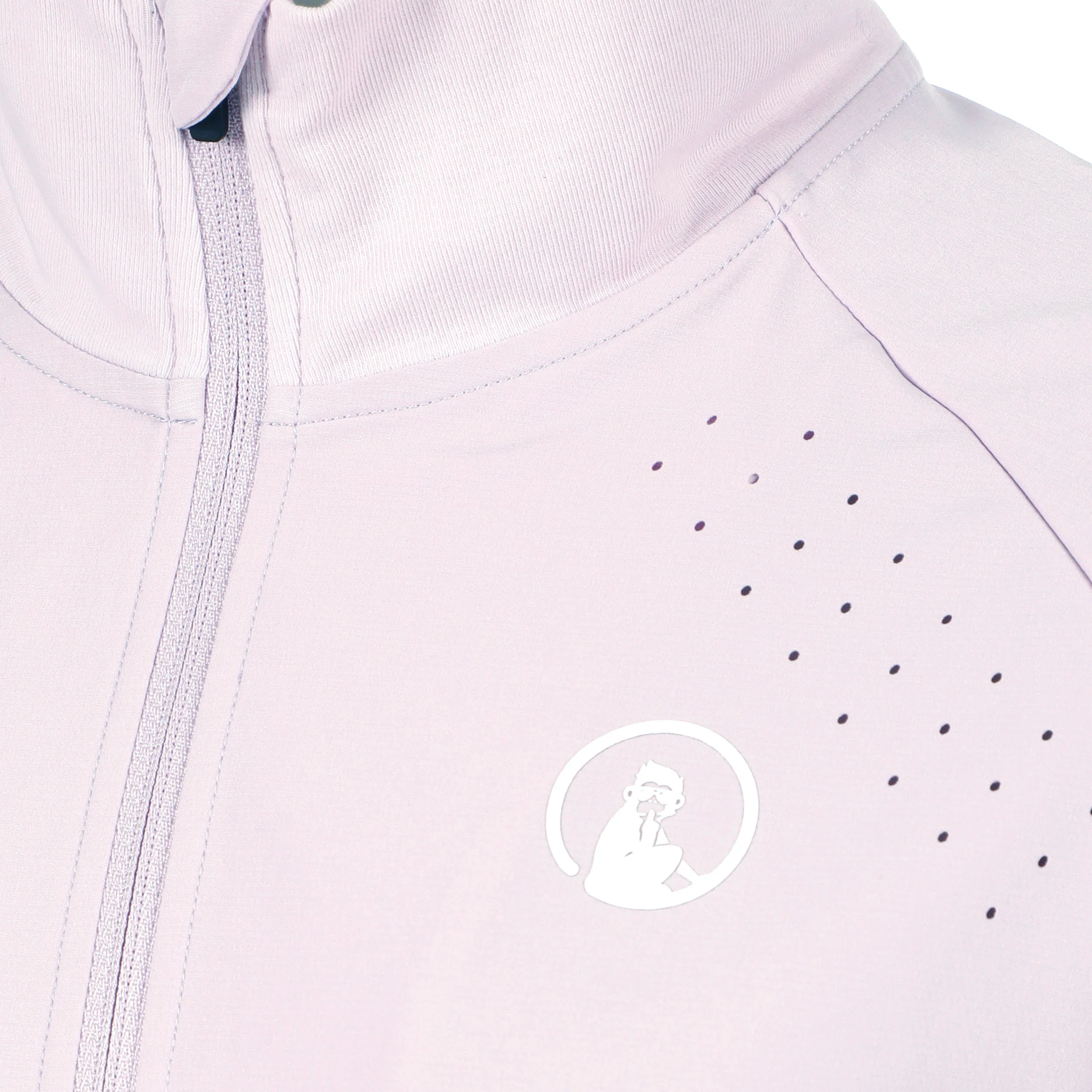 Mind Return Trainingsjacke Damen-Flieder,Weiß - Image 3