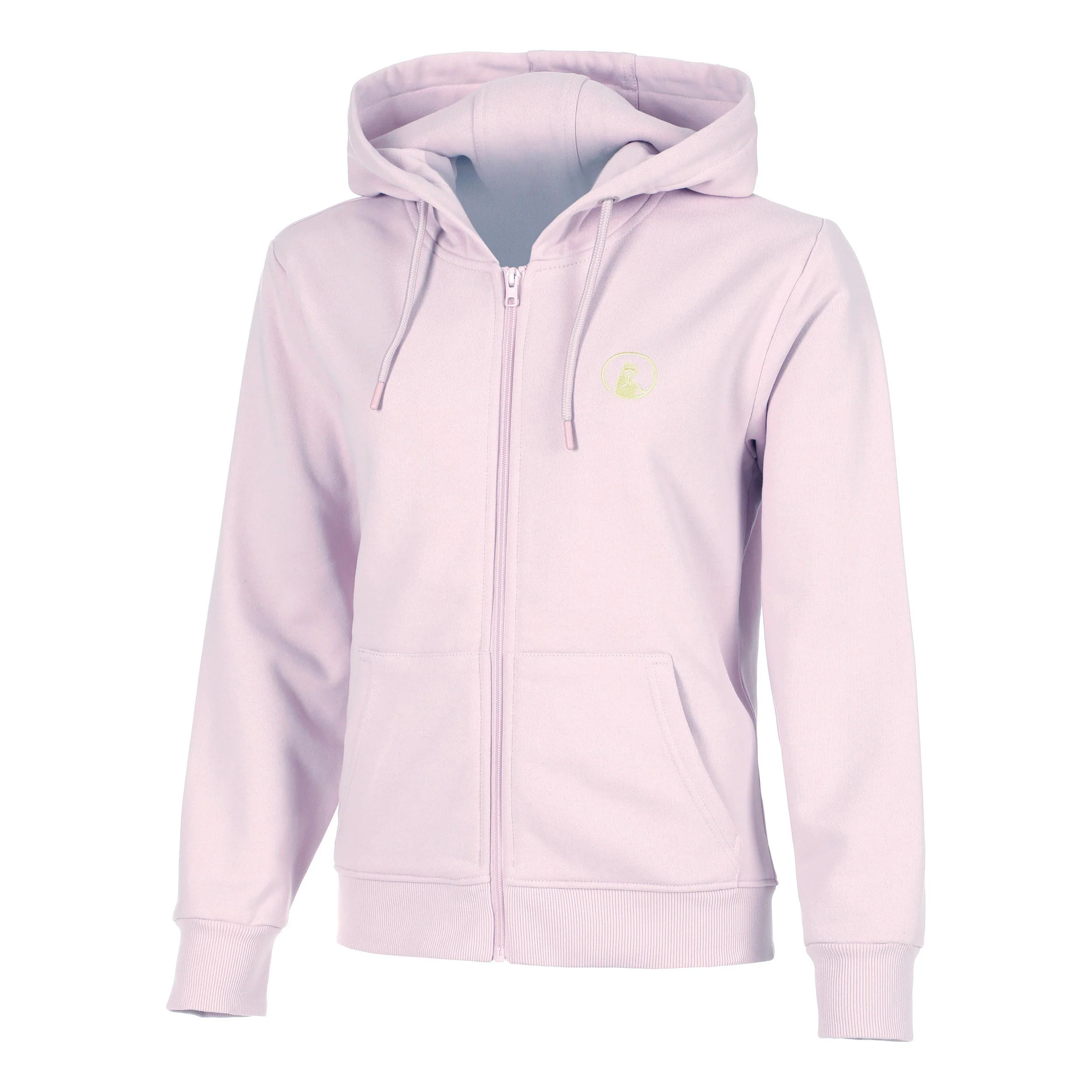 Mind Taped Zip Sweatjacke Damen-Flieder,Neongrün - Image 2
