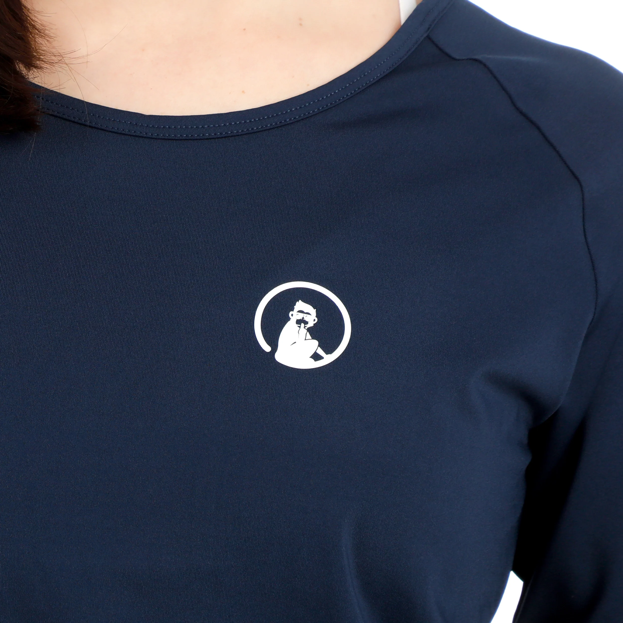 Mixed Longsleeve Damen-Dunkelblau - Image 7
