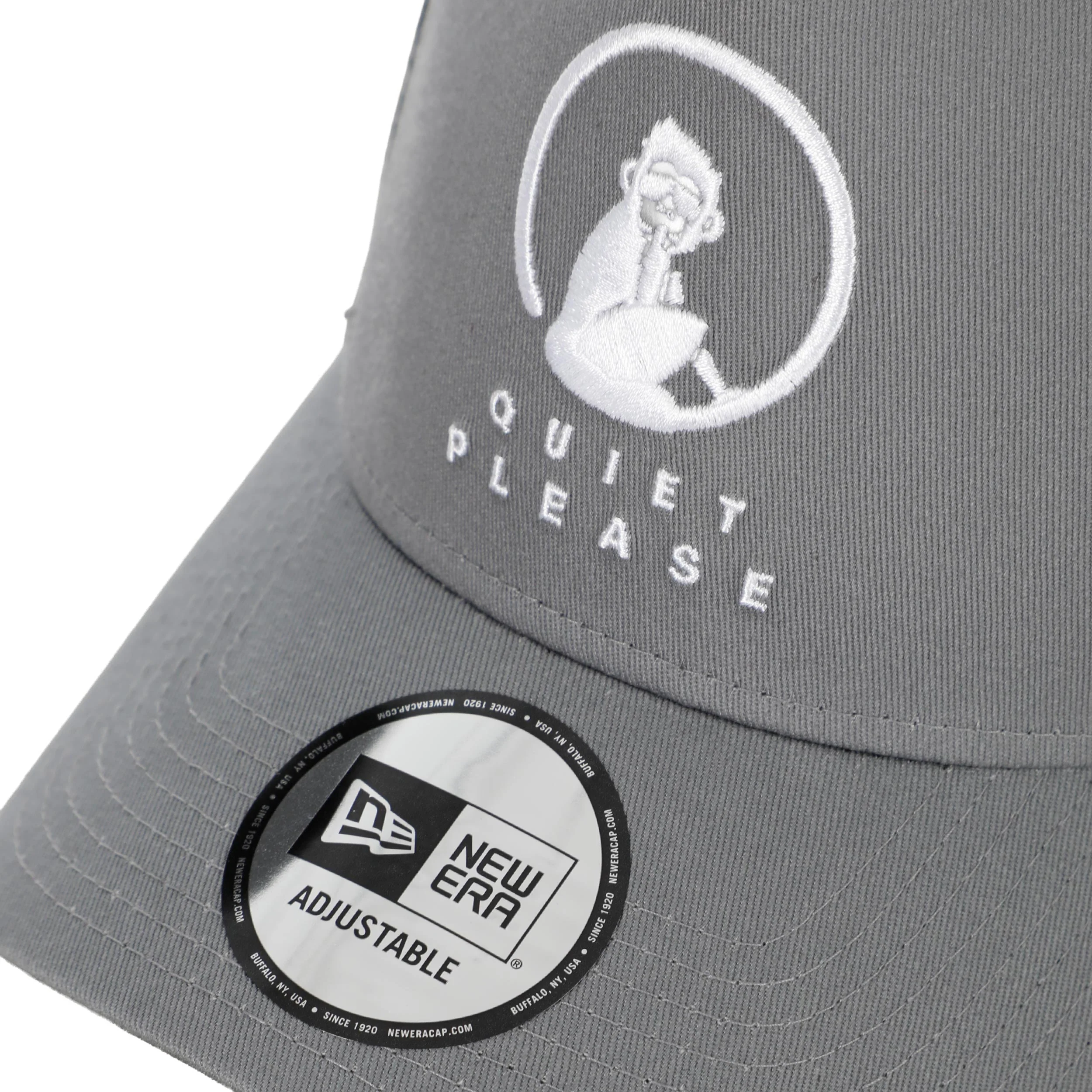 New Era Trucker Cap Unisex-dunkelgrau, weiß - Image 3