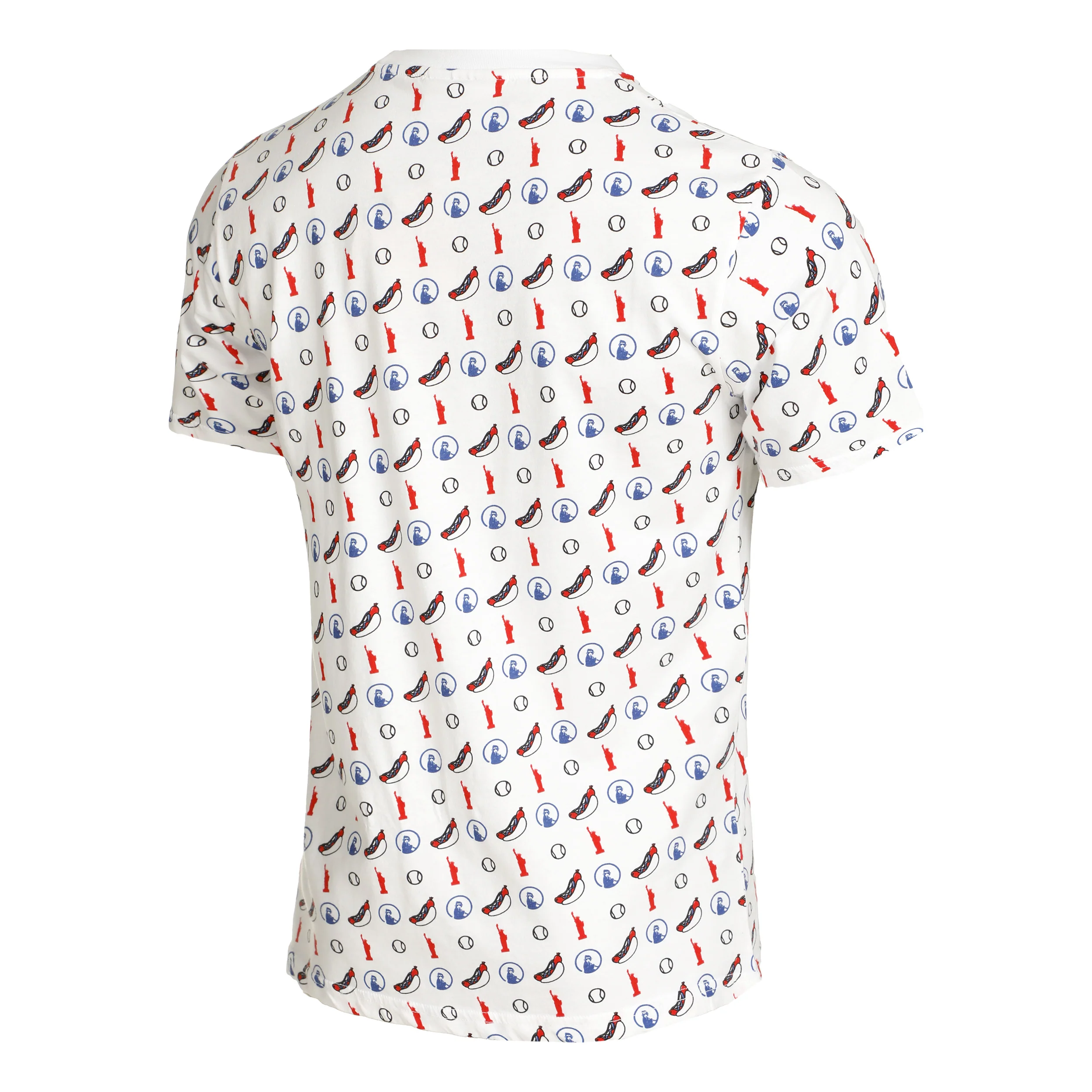 New York Statement T-Shirt Herren - weiß, mehrfarbig - Image 2