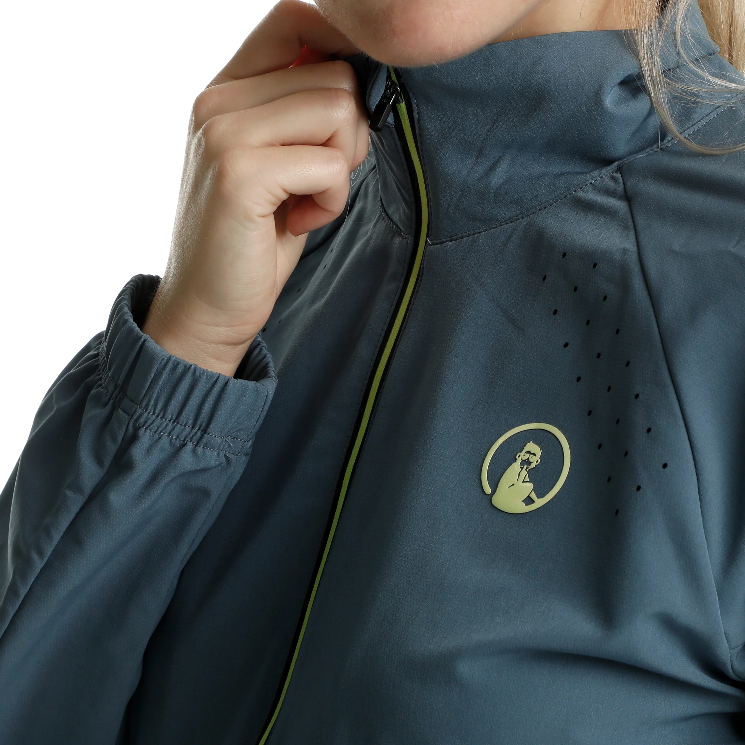 Perspective Return Trainingsjacke Damen-Blau - Image 8