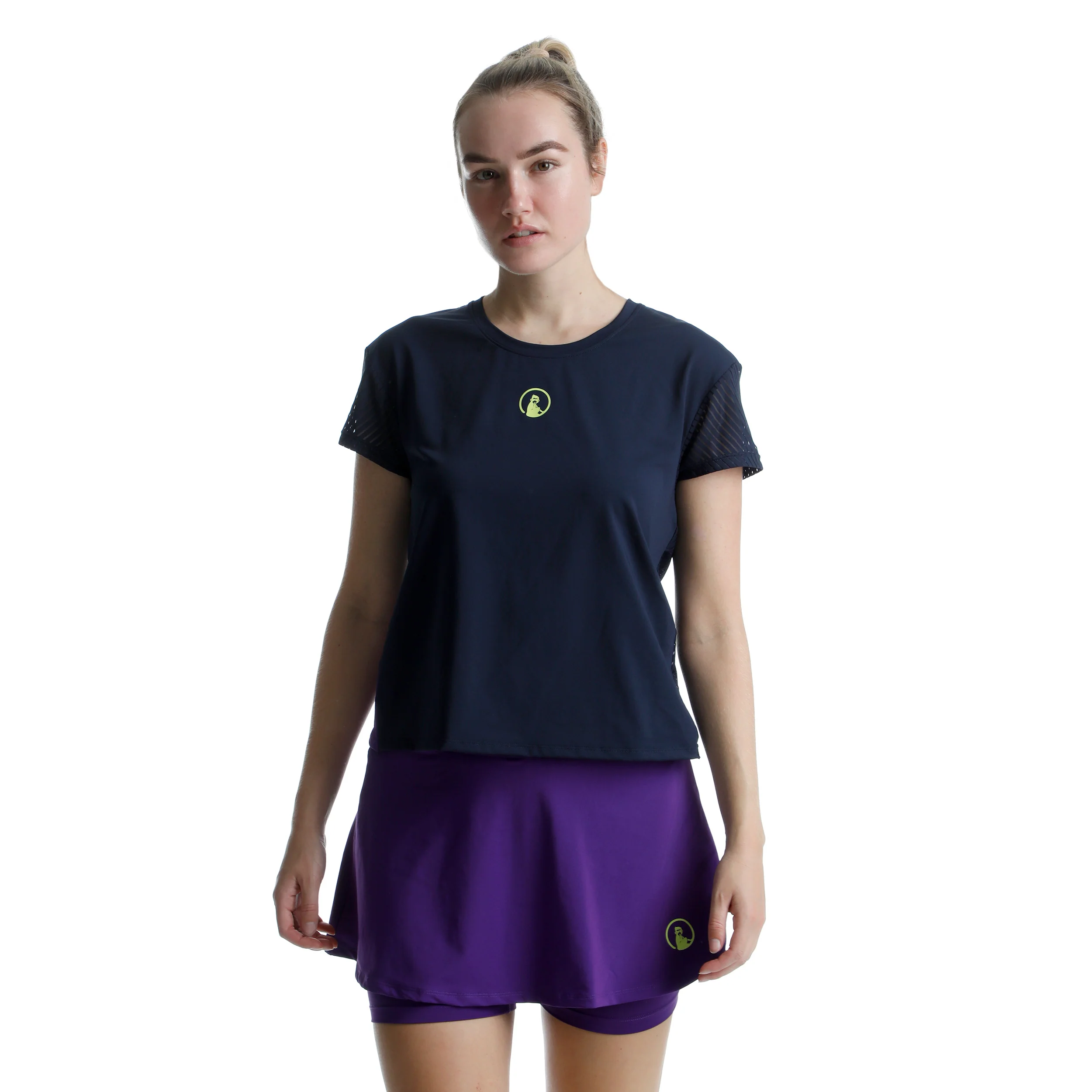 Perspectives Cross T-Shirt Damen-Dunkelblau - Image 6