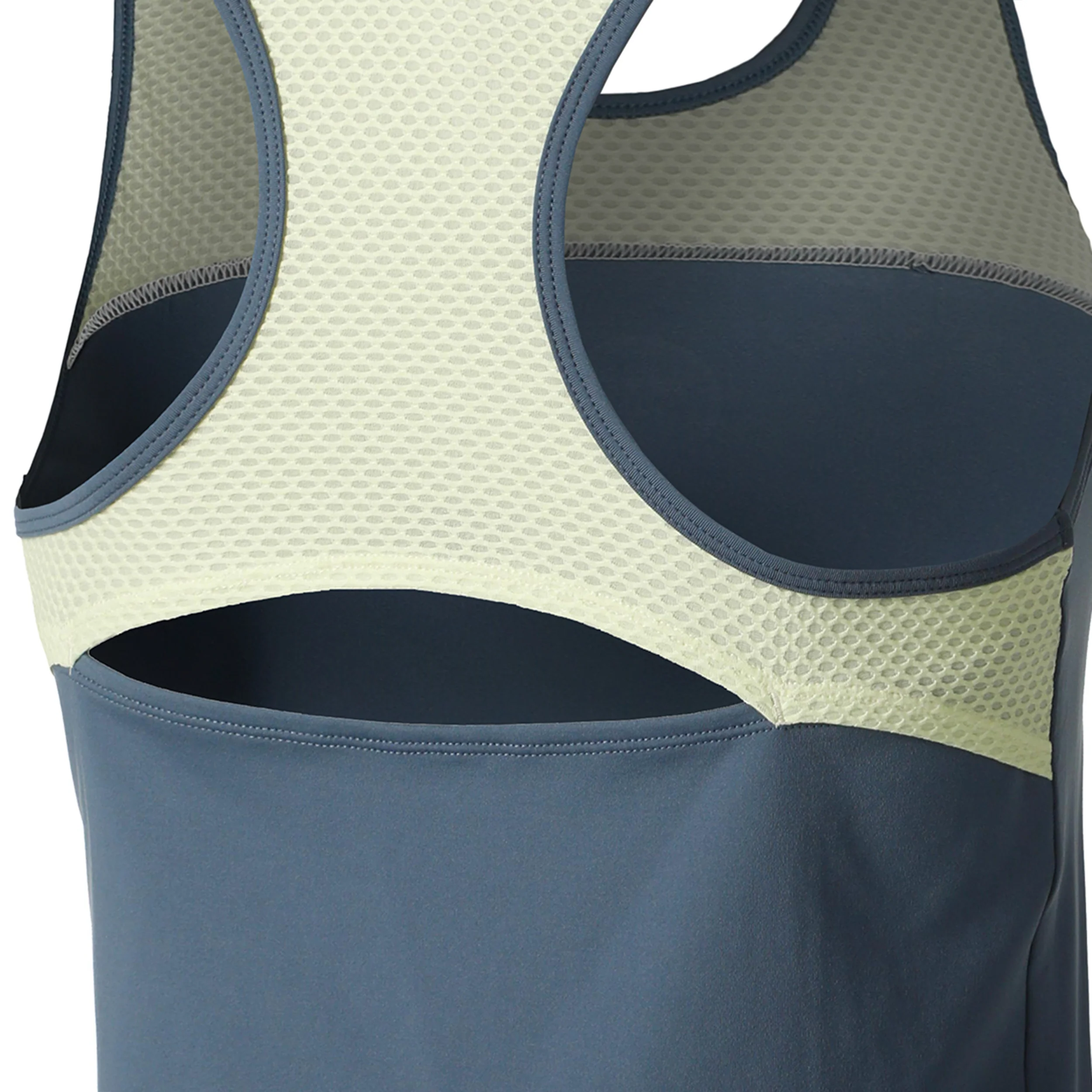Perspectives Racerback Tank-Top Damen-Blau - Image 4