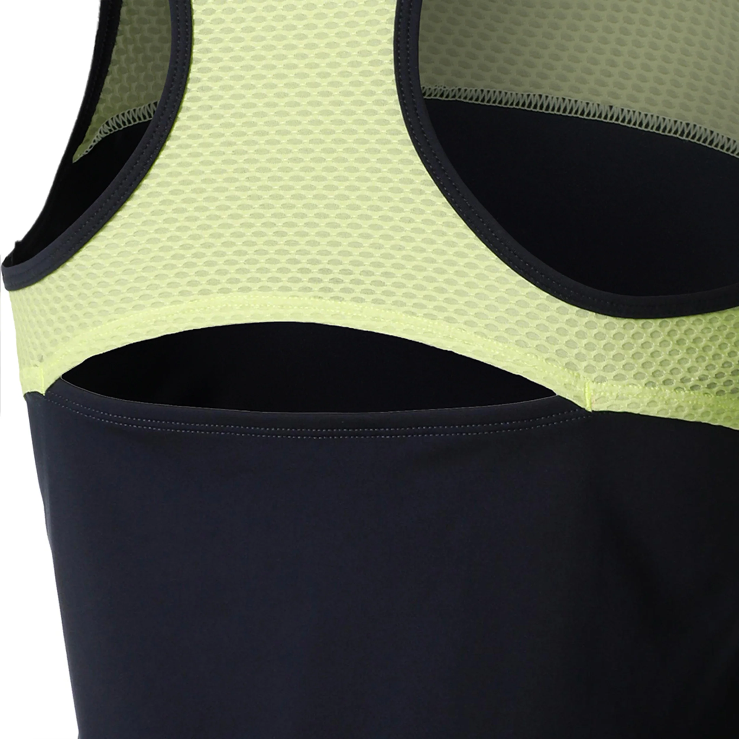 Perspectives Racerback Tank-Top Damen-Dunkelblau - Image 4