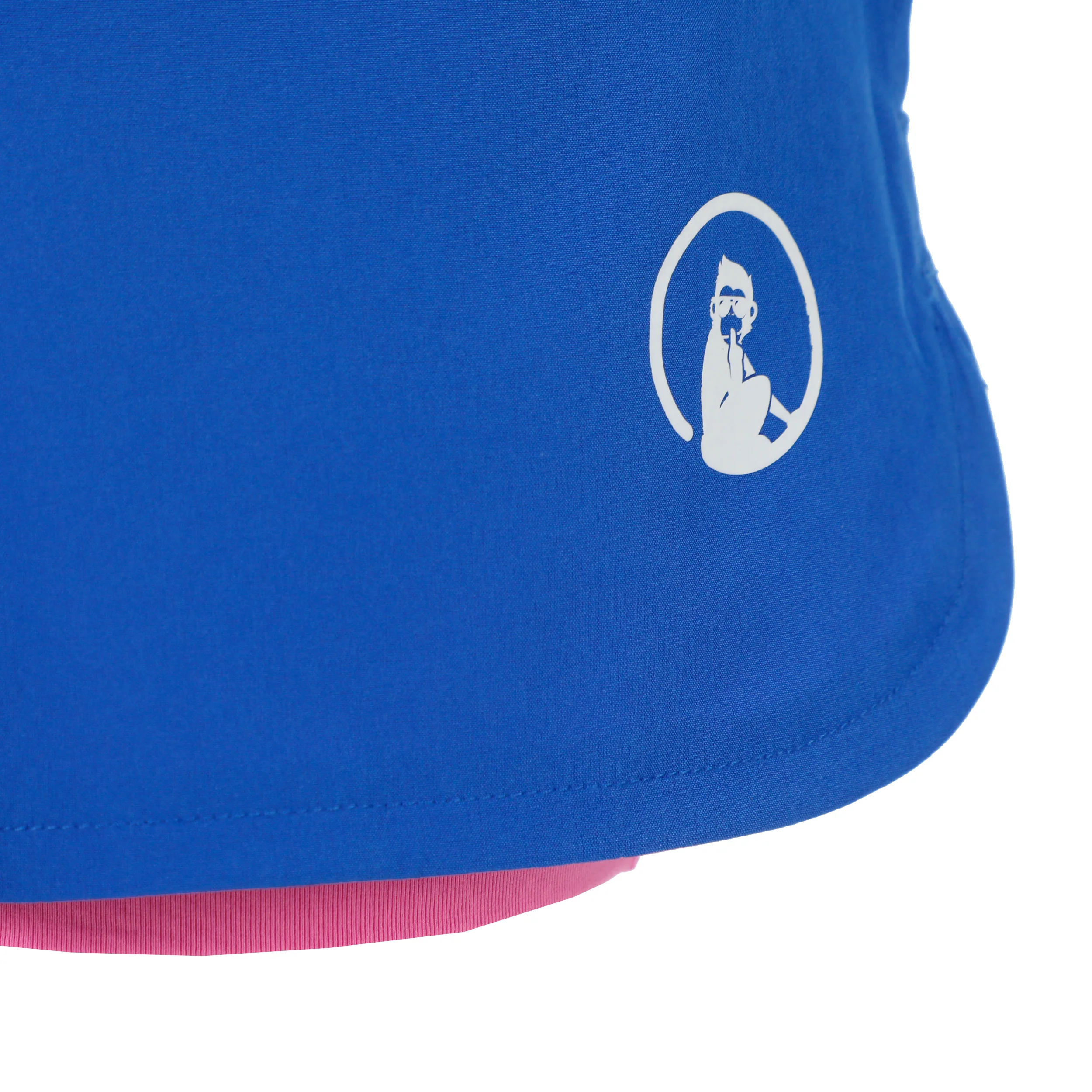Point 2in1 Shorts Mädchen - blau, weiß - Image 3