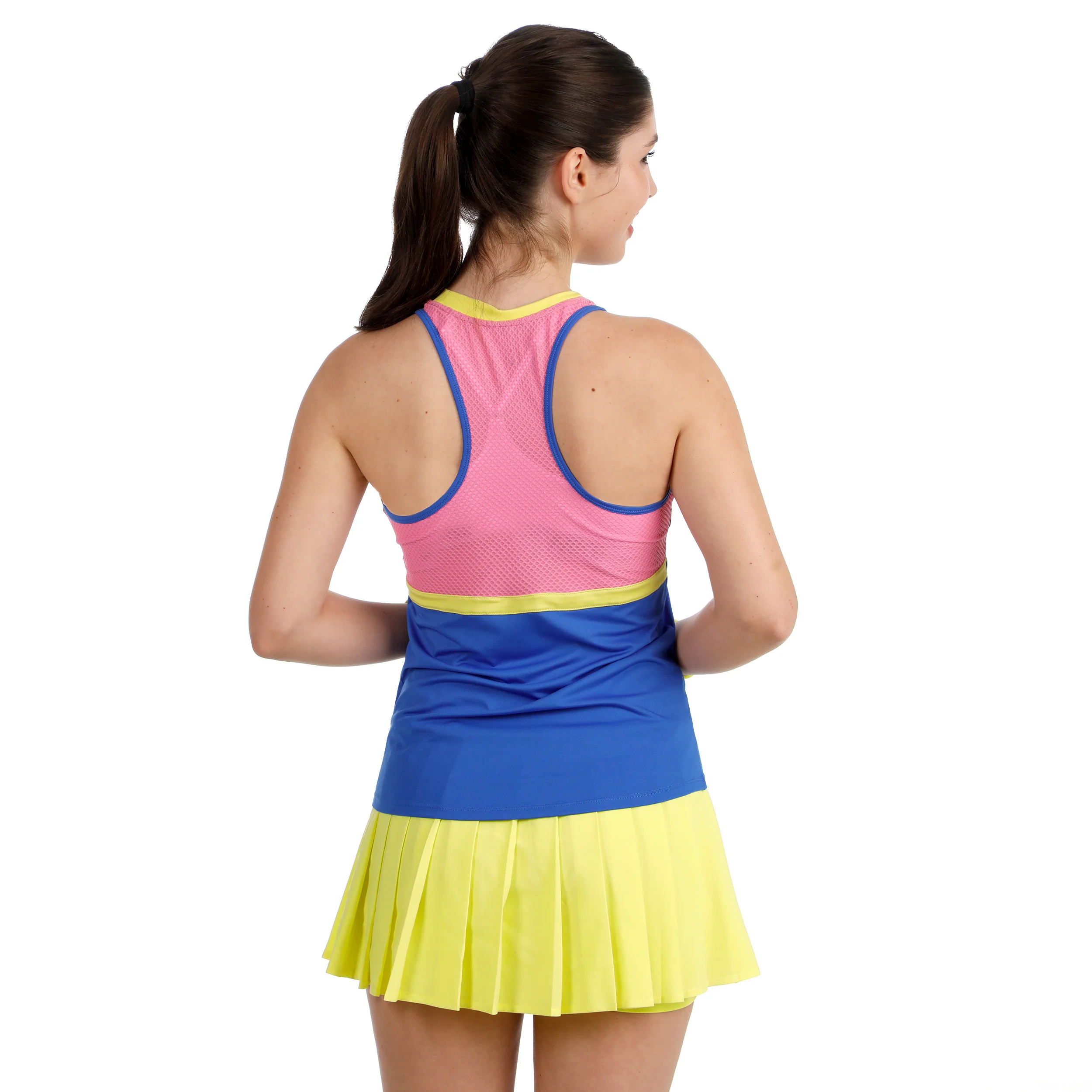 Racerback 2.0 Tank-Top Damen-blau, weiß - Image 6