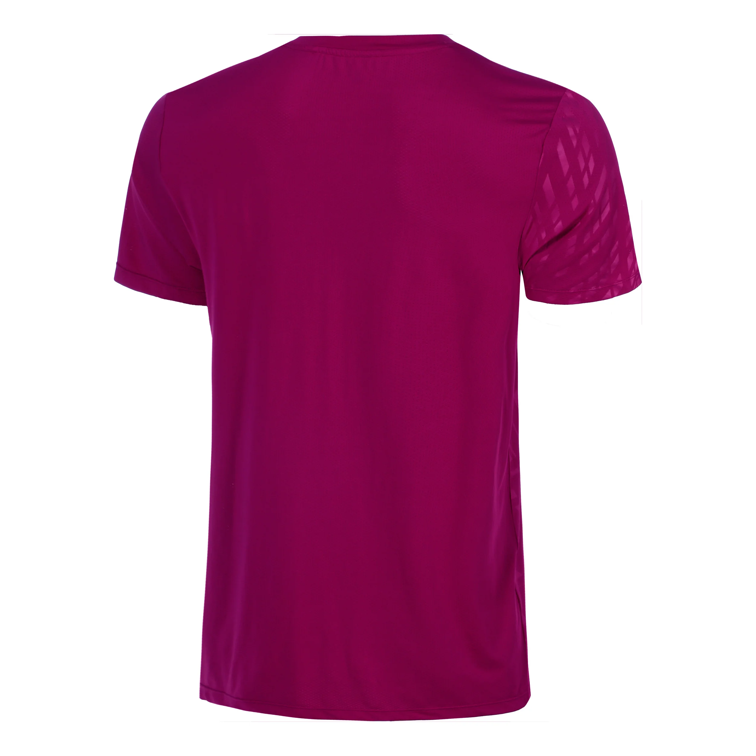 Receiver Embossed T-Shirt Herren-berry, weiß - Image 2