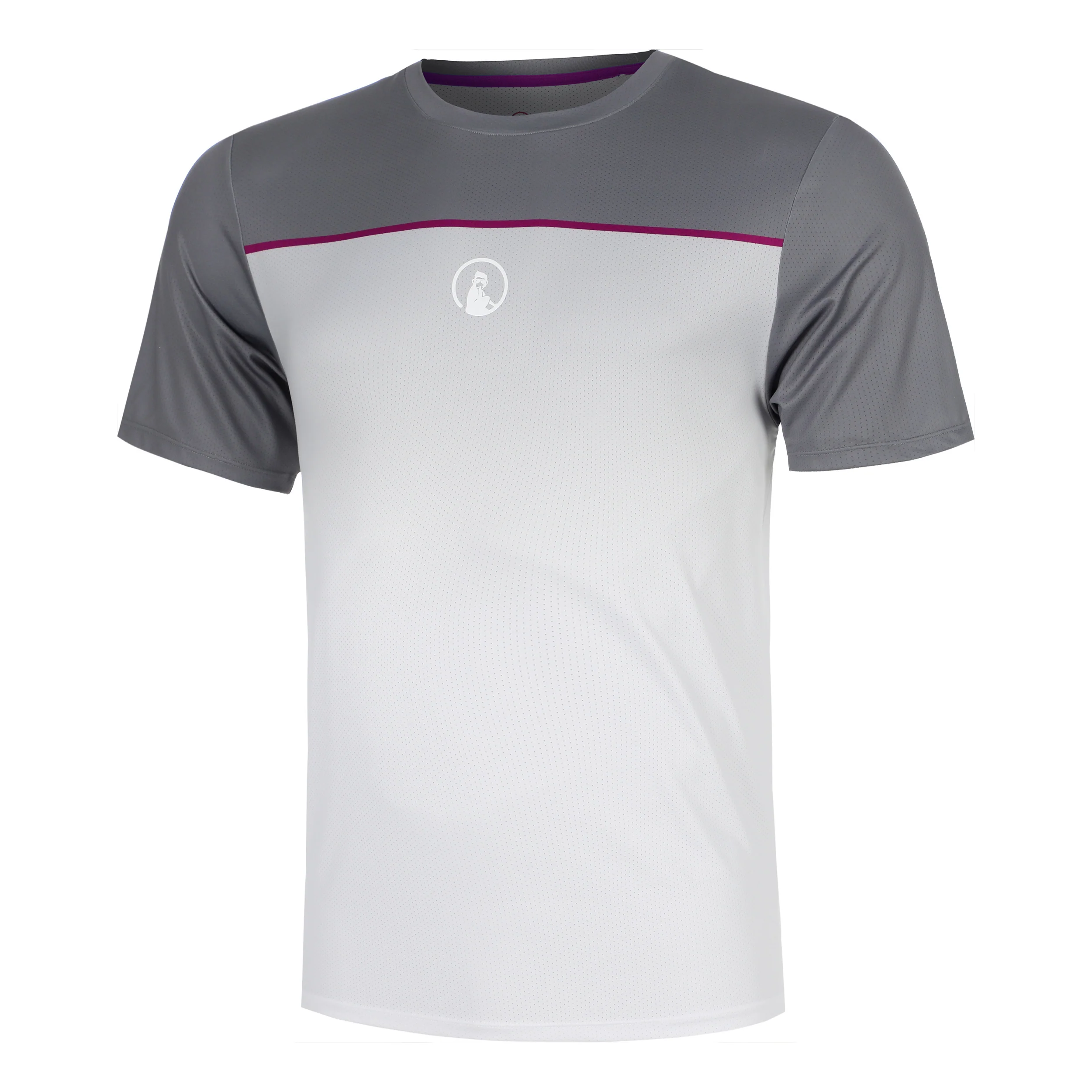 Receiver Faded T-Shirt Herren - grau, weiß