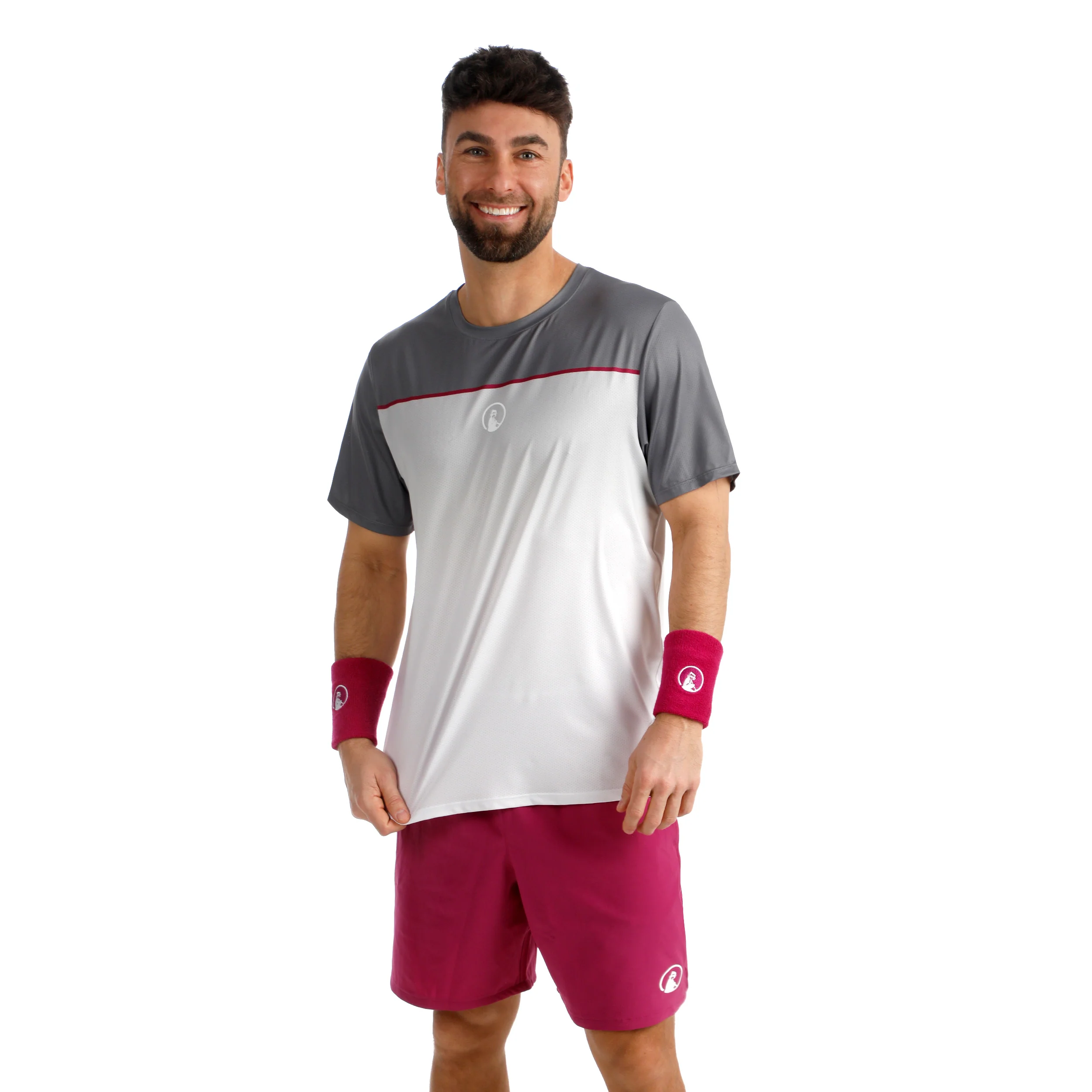 Receiver Faded T-Shirt Herren - grau, weiß - Image 5