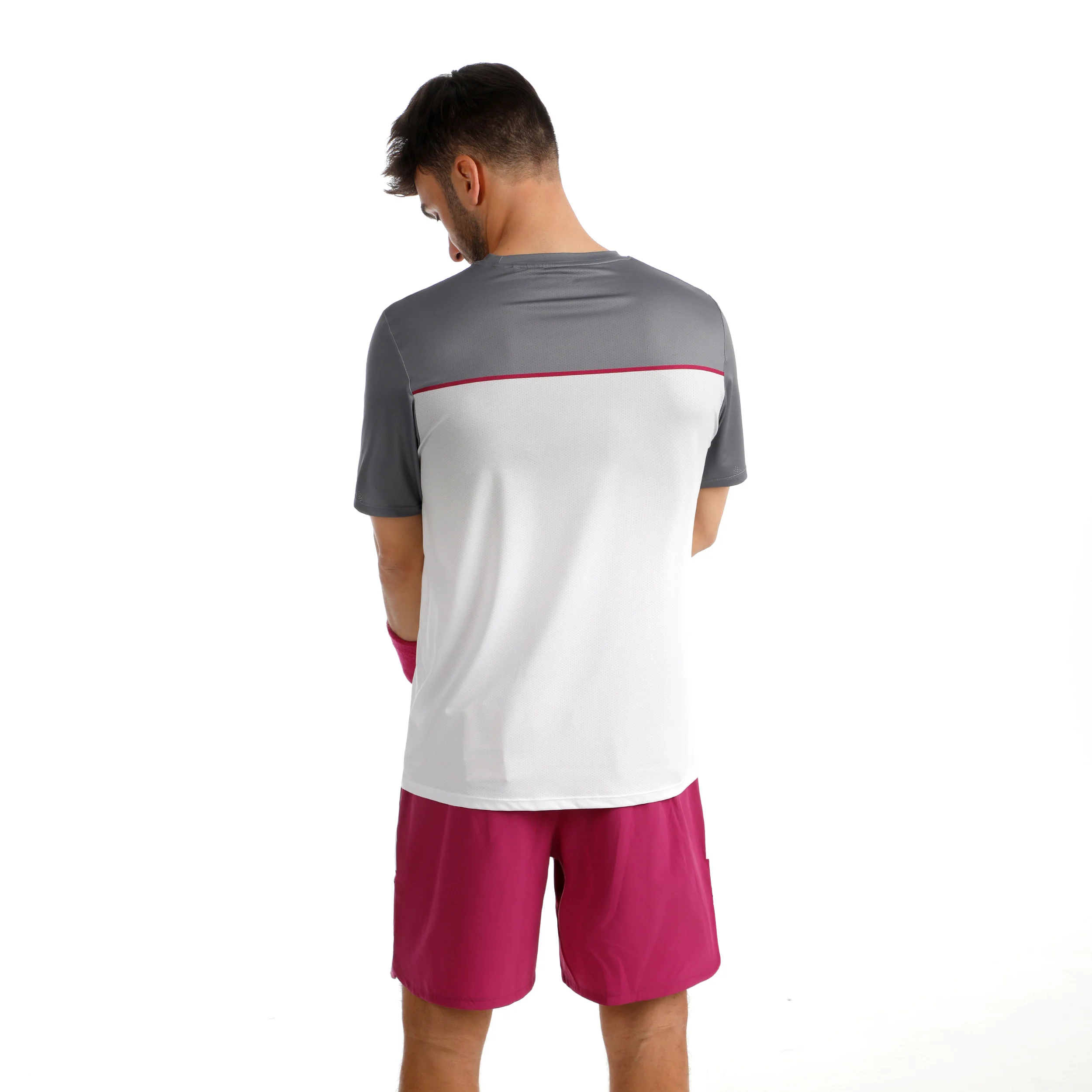 Receiver Faded T-Shirt Herren - grau, weiß - Image 6