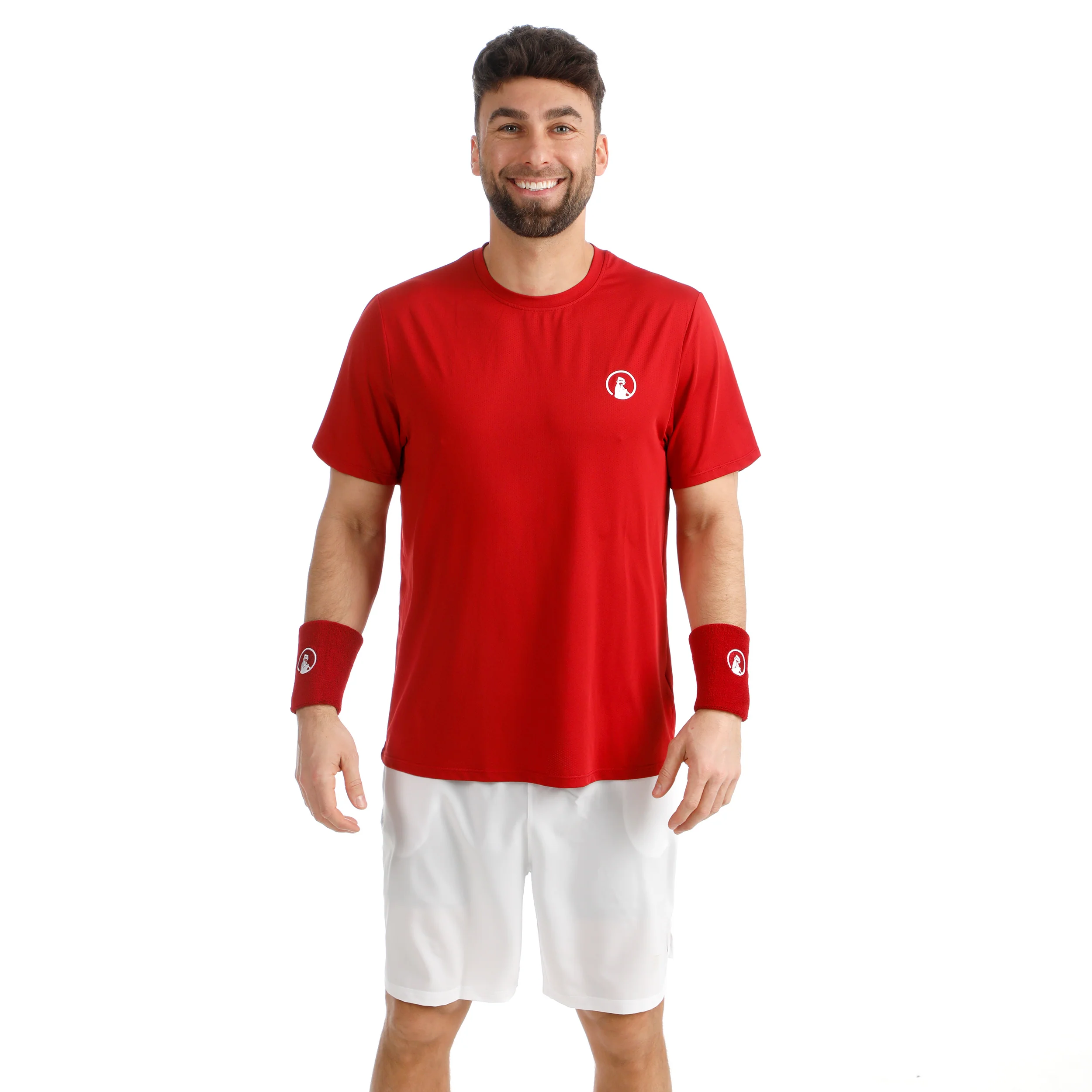 Receiver T-Shirt Herren-Rot - Image 4