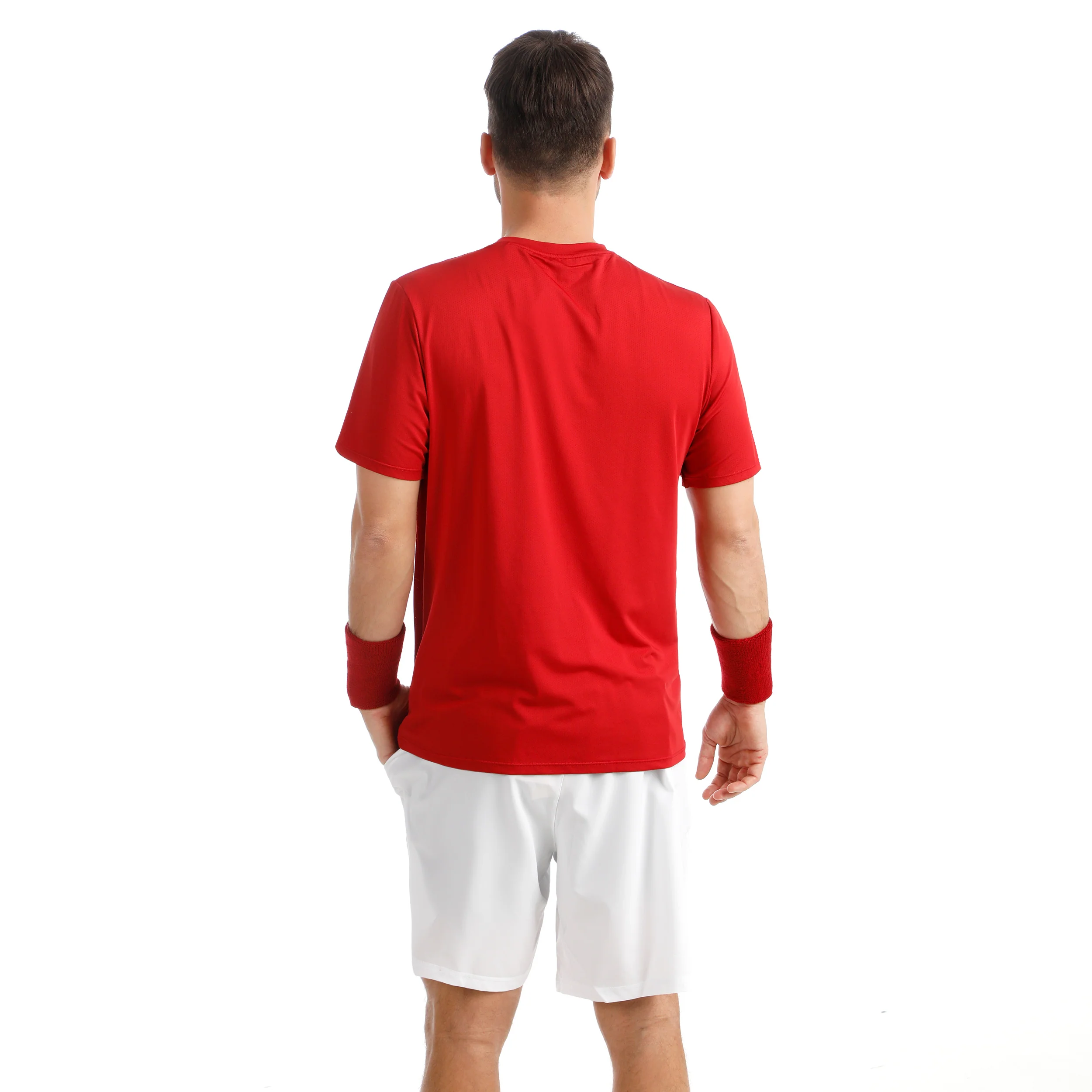 Receiver T-Shirt Herren-Rot - Image 5