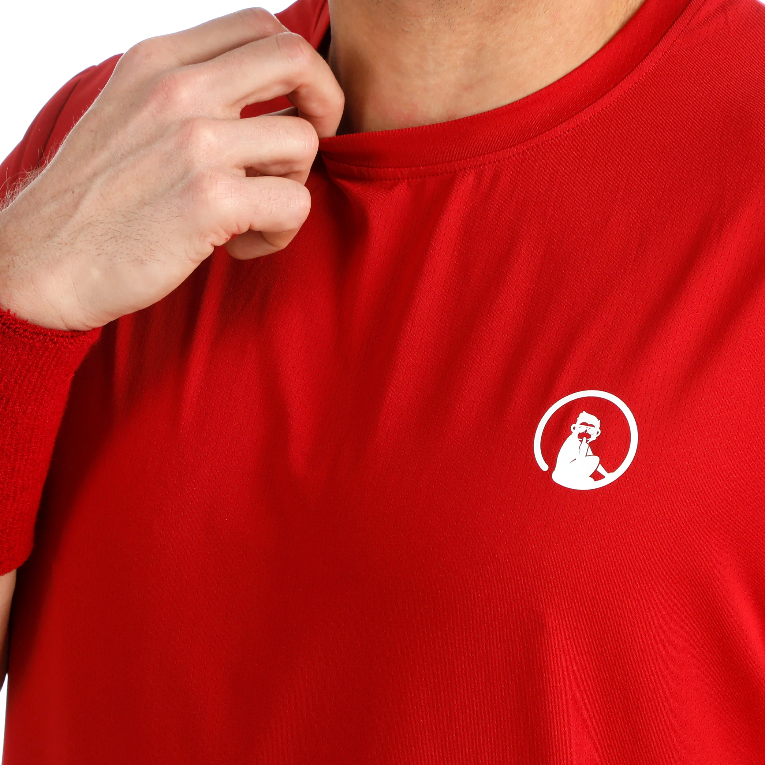 Receiver T-Shirt Herren-Rot - Image 6