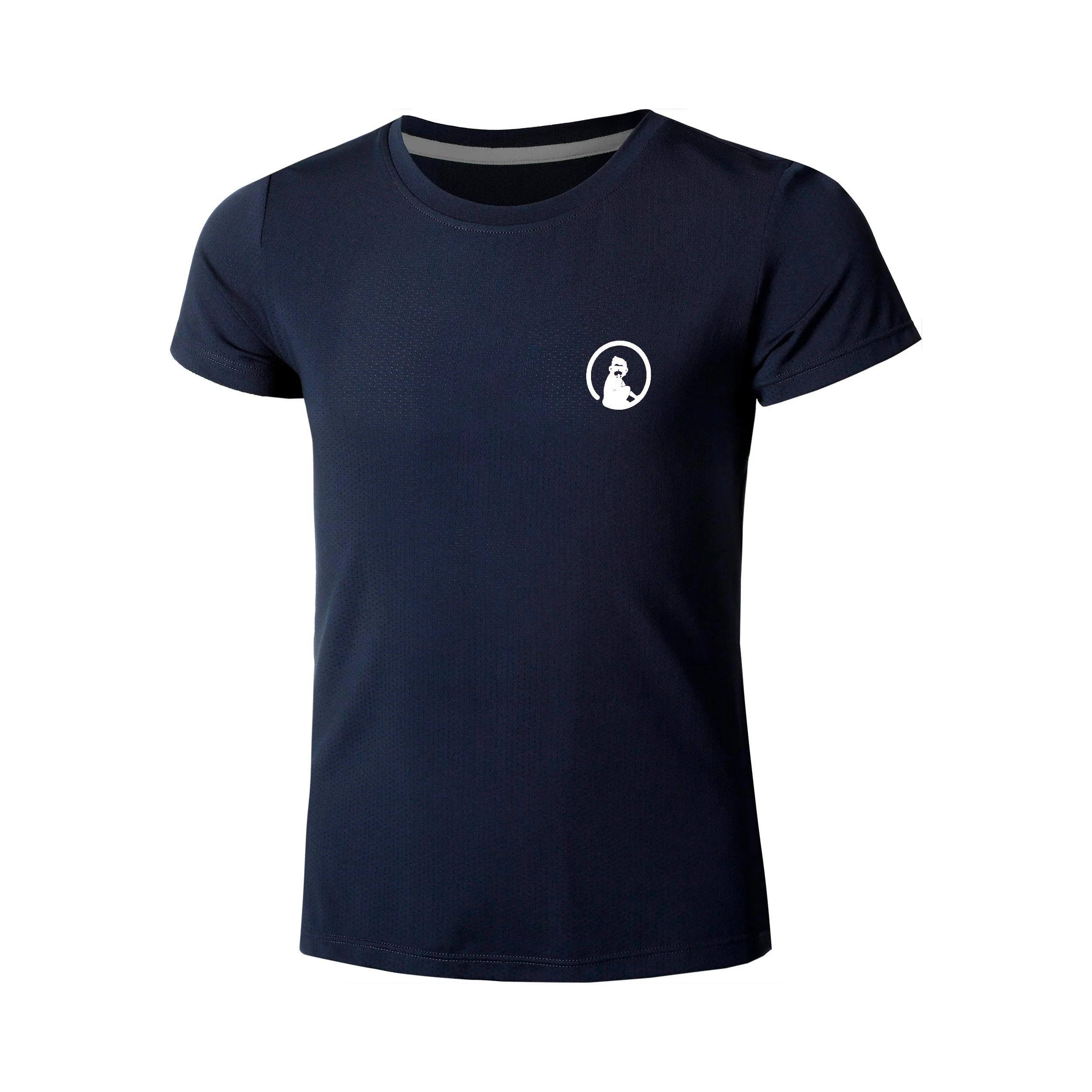 Retriever T-Shirt Mädchen-dunkelblau