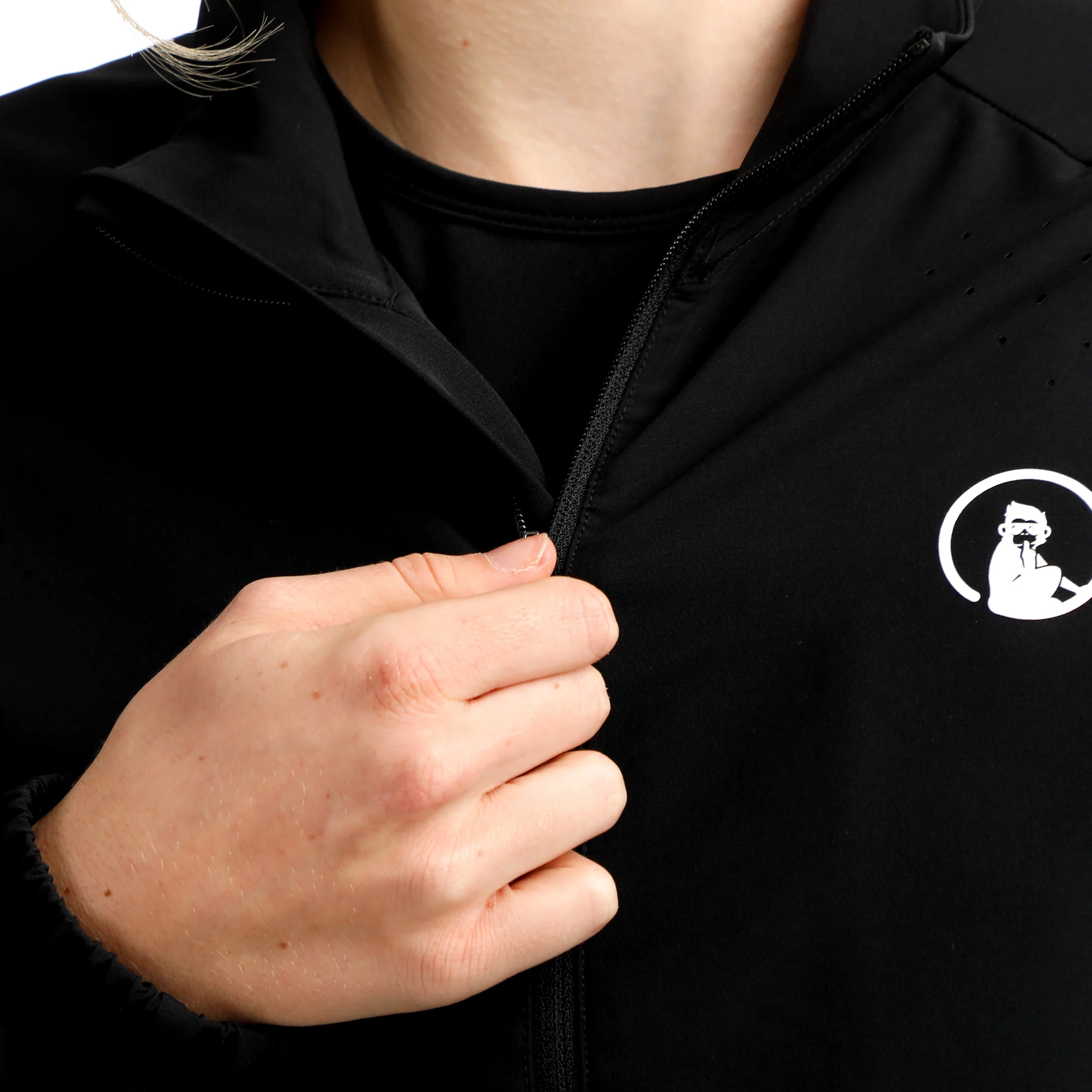 Return Trainingsjacke Damen-Schwarz - Image 10