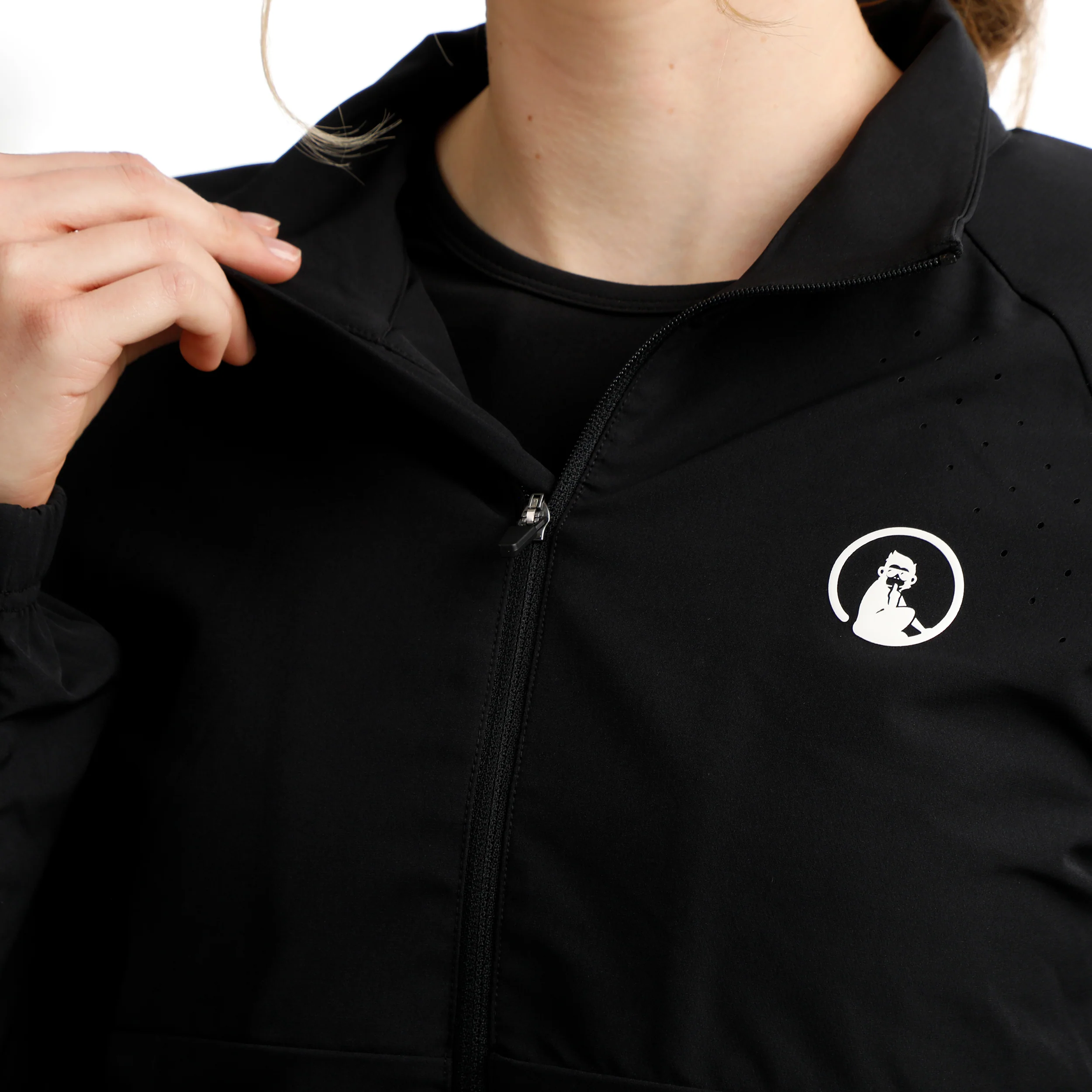 Return Trainingsjacke Damen-Schwarz - Image 9