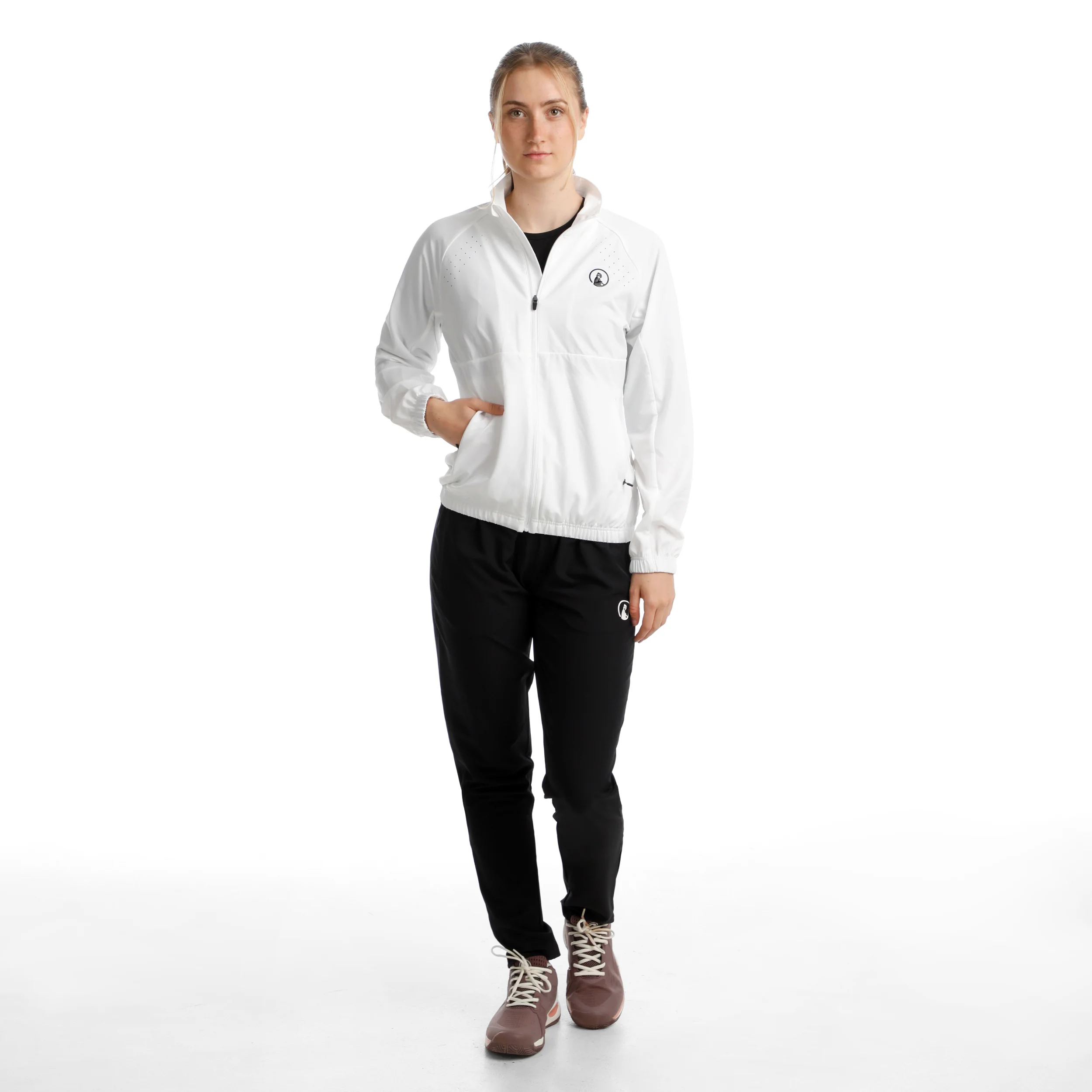 Return Trainingsjacke Damen-Weiß - Image 5