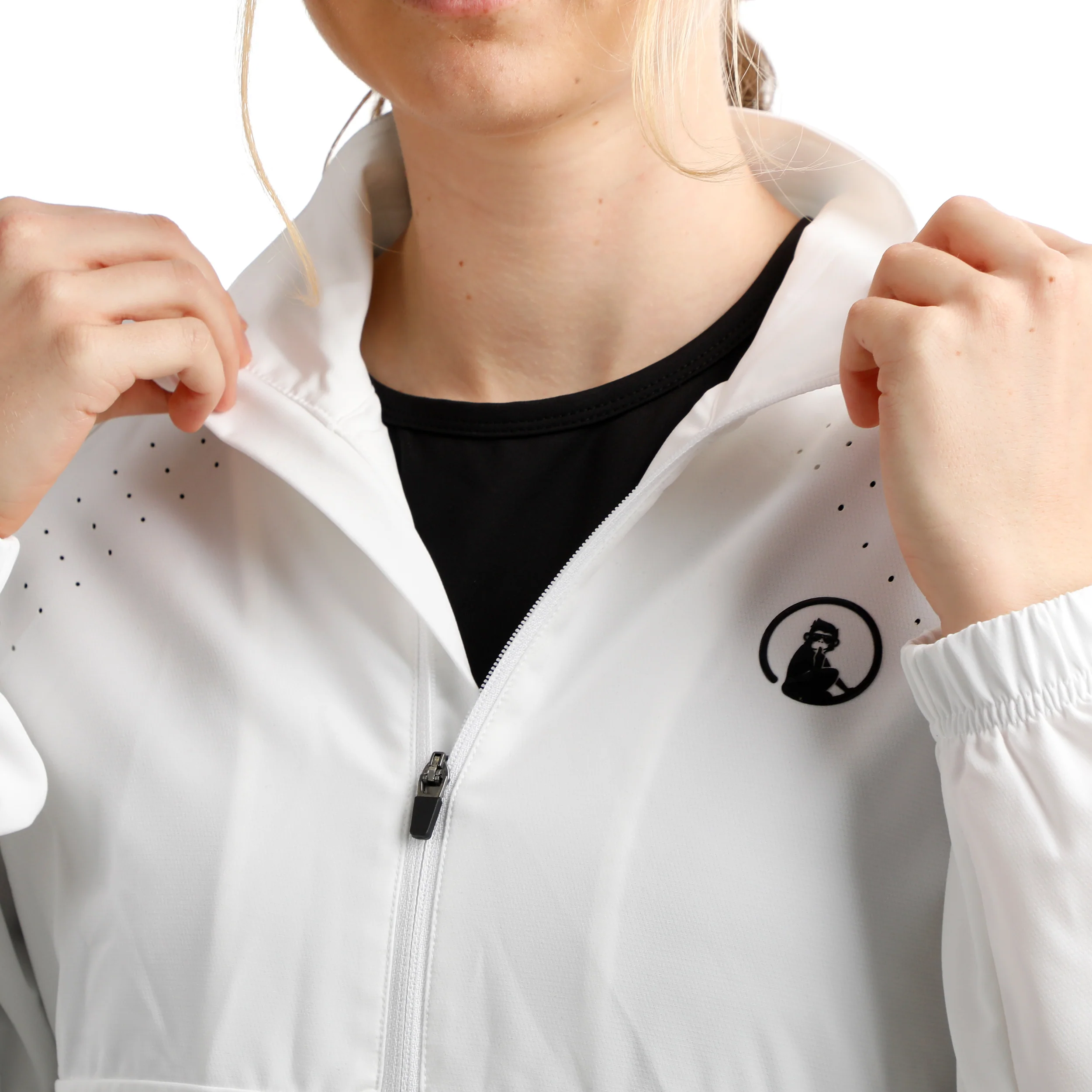 Return Trainingsjacke Damen-Weiß - Image 8