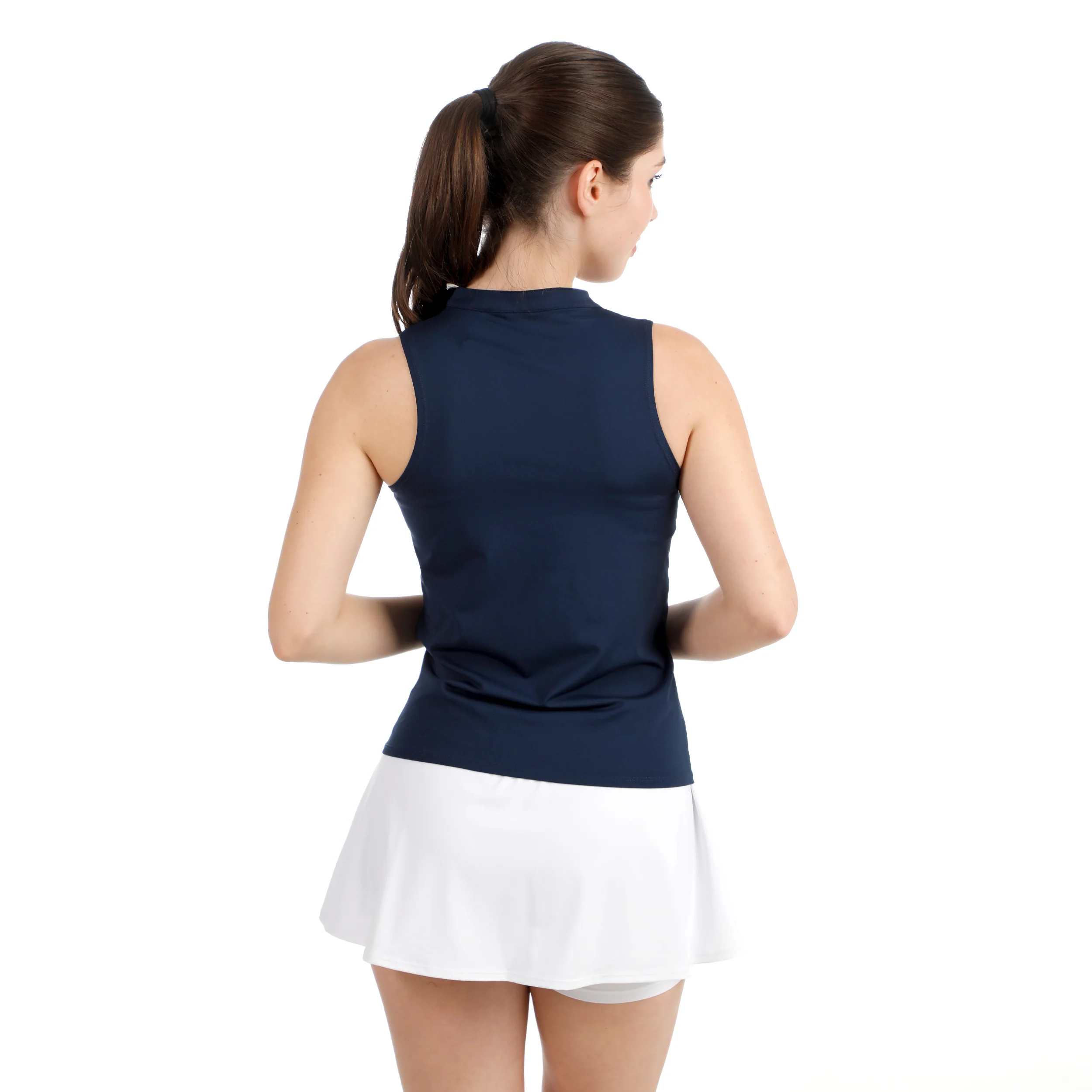 Slice Tank-Top Damen-Dunkelblau - Image 5