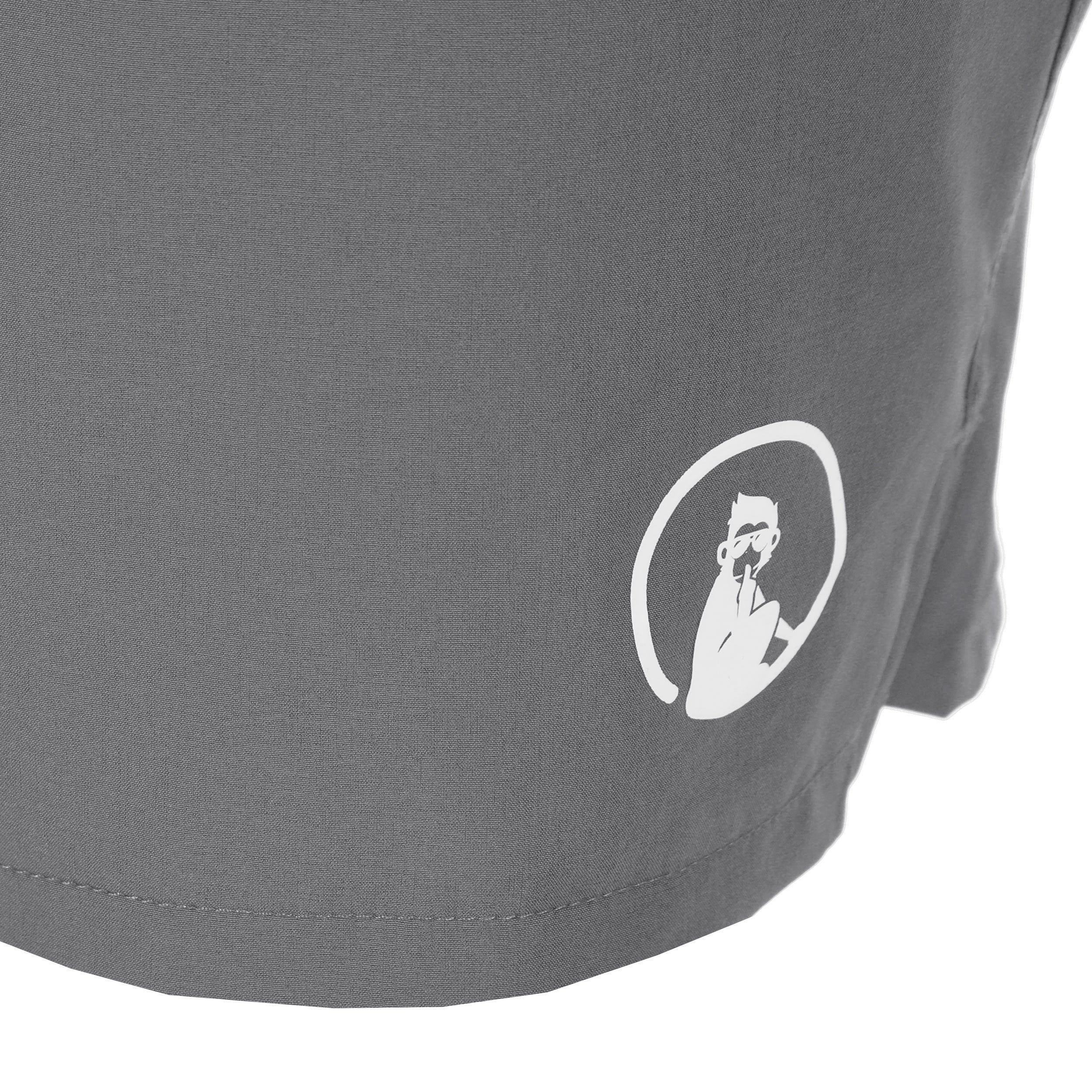 Smash Shorts Jungen - grau, weiß - Image 3