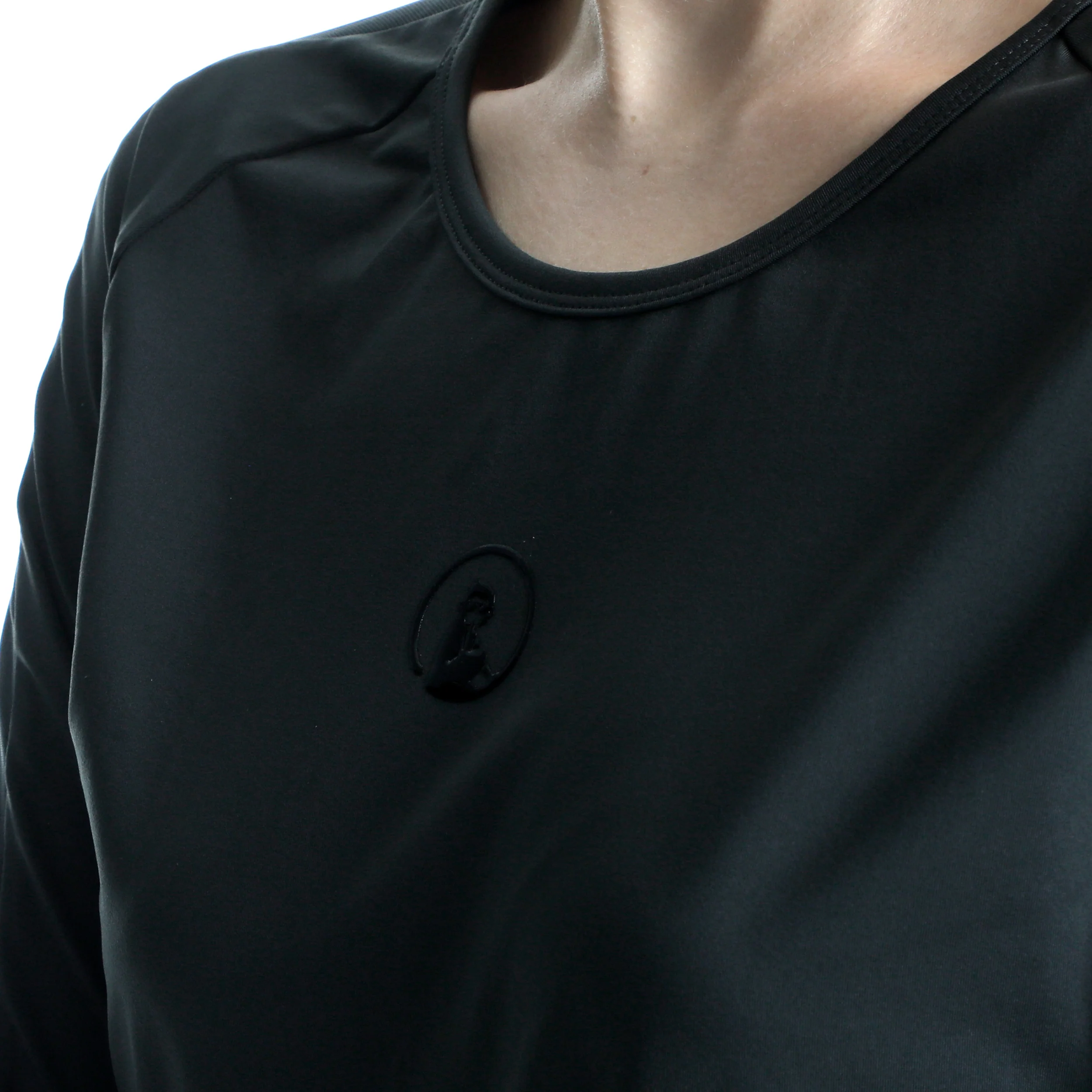 Sparkle Stripe Longsleeve Damen-Anthrazit - Image 7