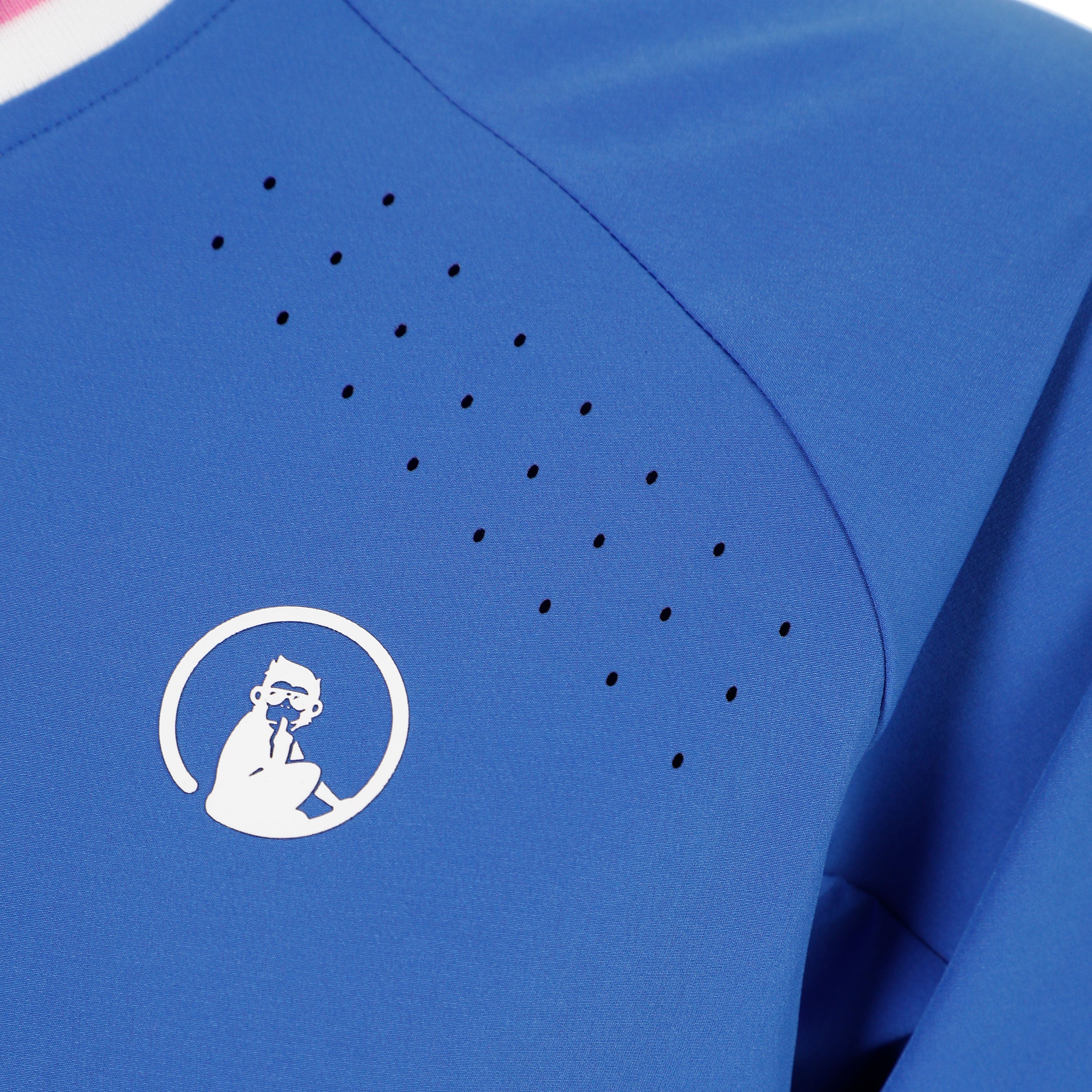 Tipping Trainingsjacke Damen - blau, weiß - Image 3