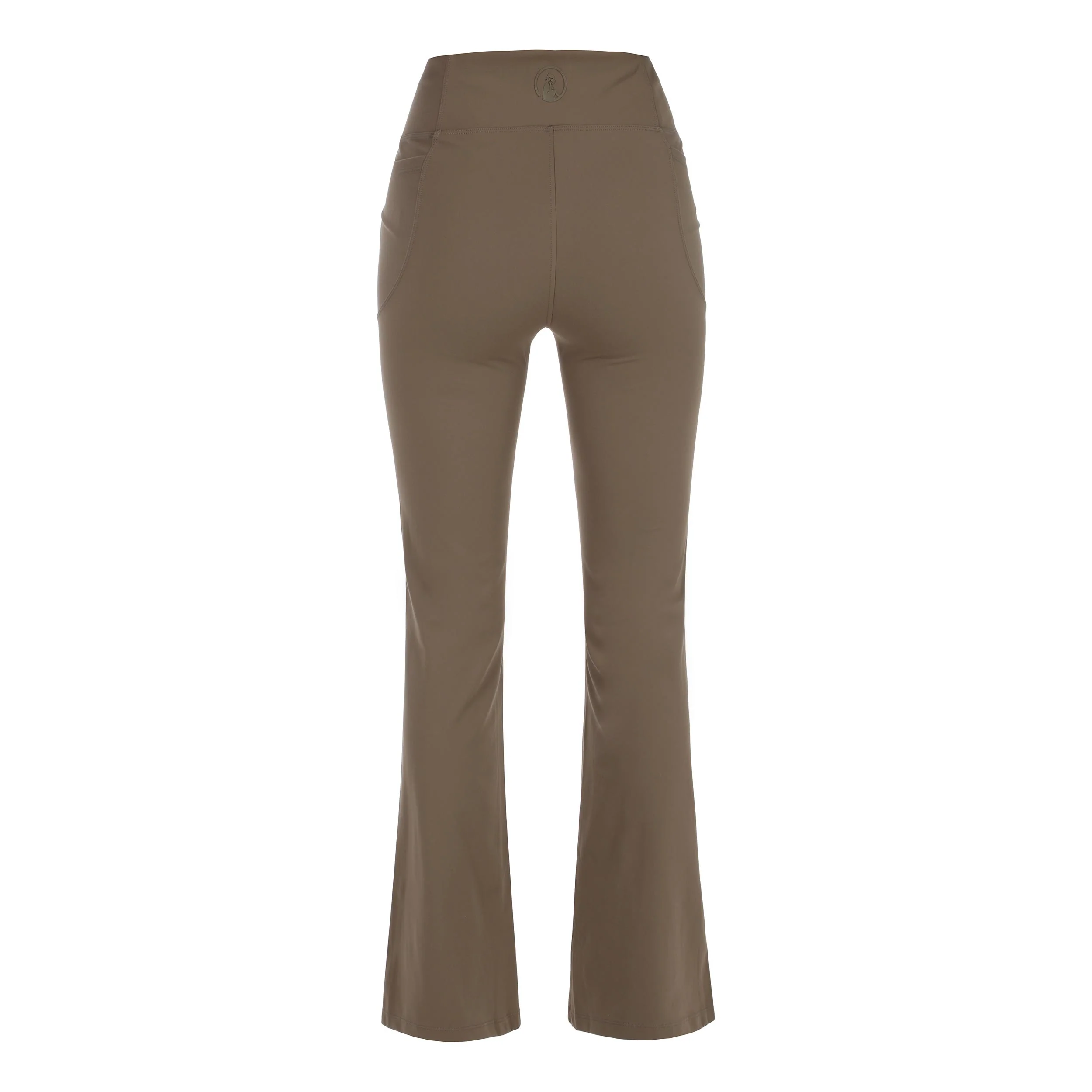 Tonal Core Flare Trainingshose Damen - grau, braun - Image 2