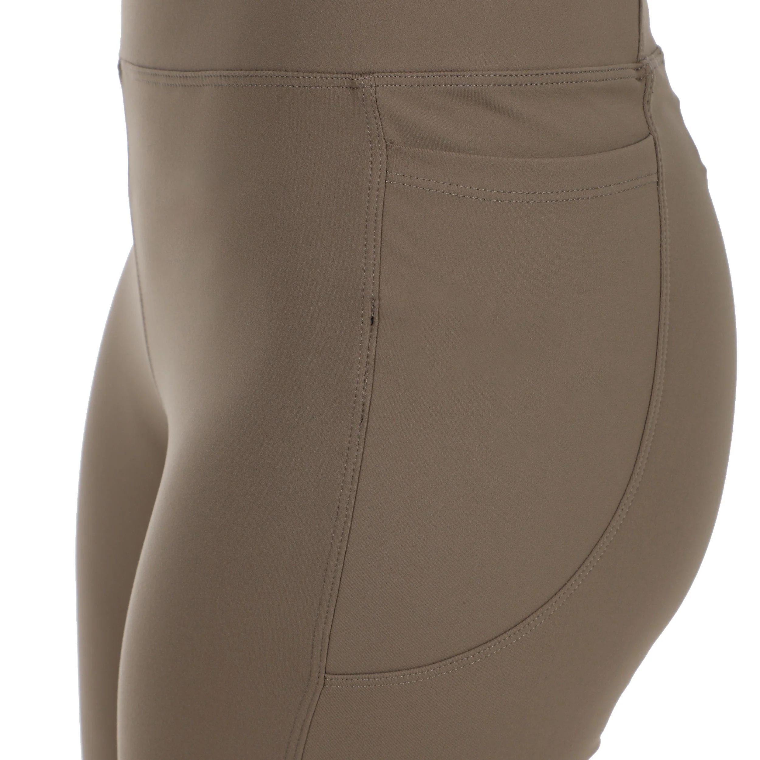 Tonal Core Flare Trainingshose Damen - grau, braun - Image 4