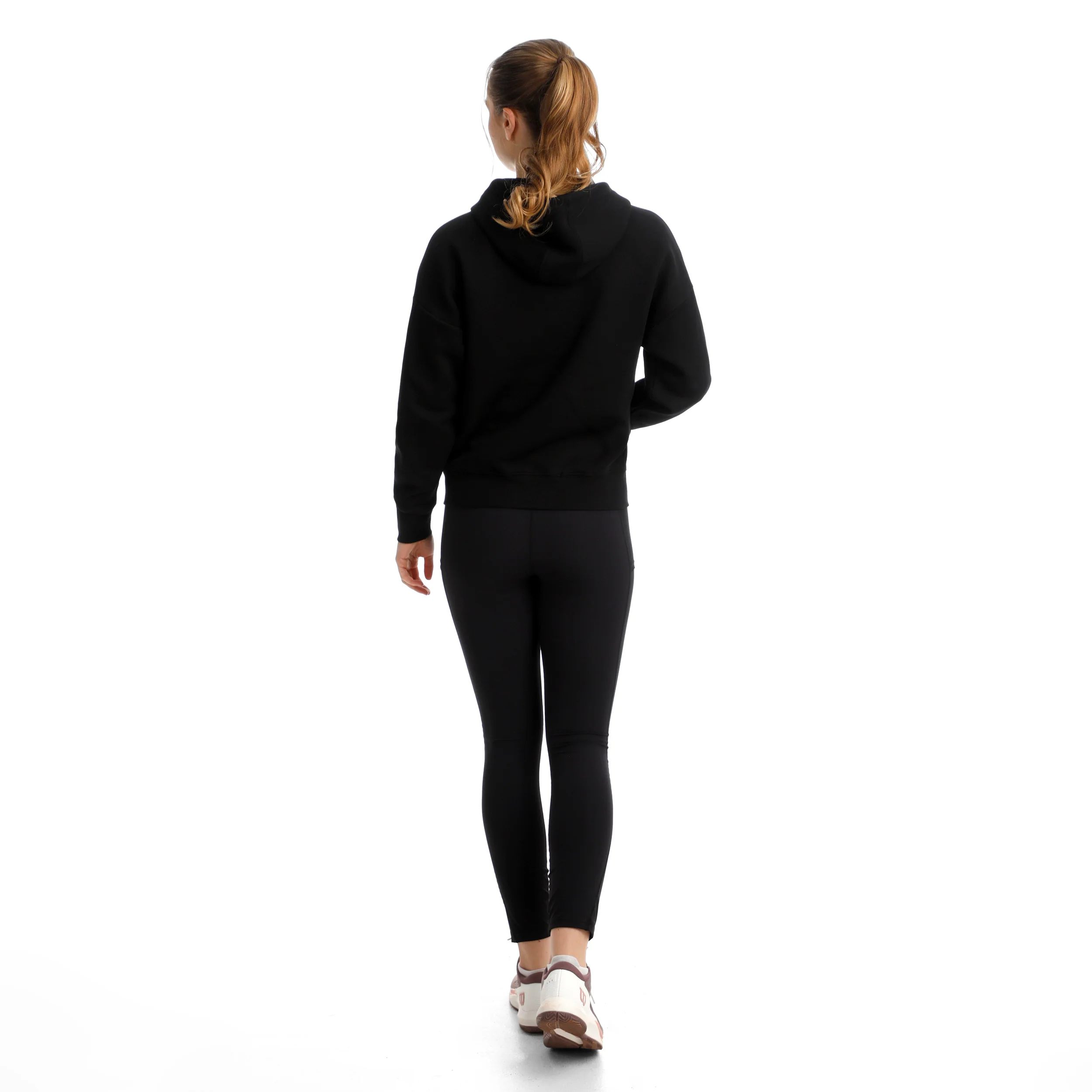 Tonal Core Hoody Damen-Schwarz - Image 6