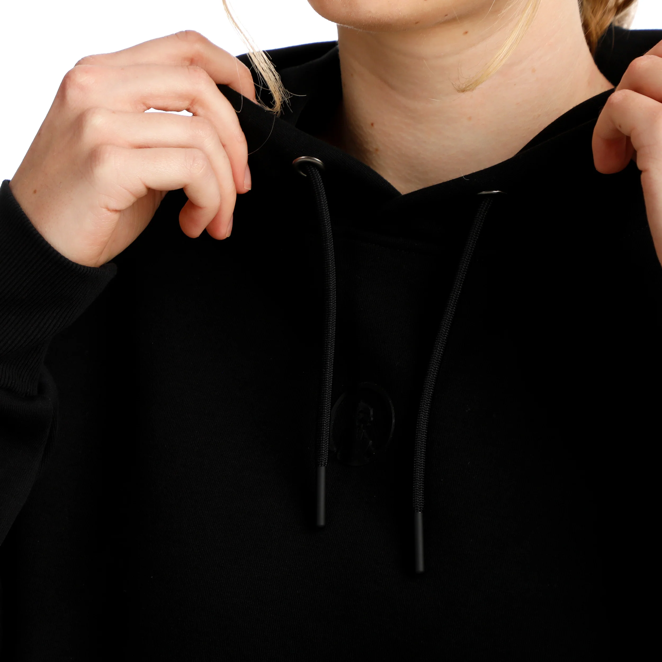 Tonal Core Hoody Damen-Schwarz - Image 7