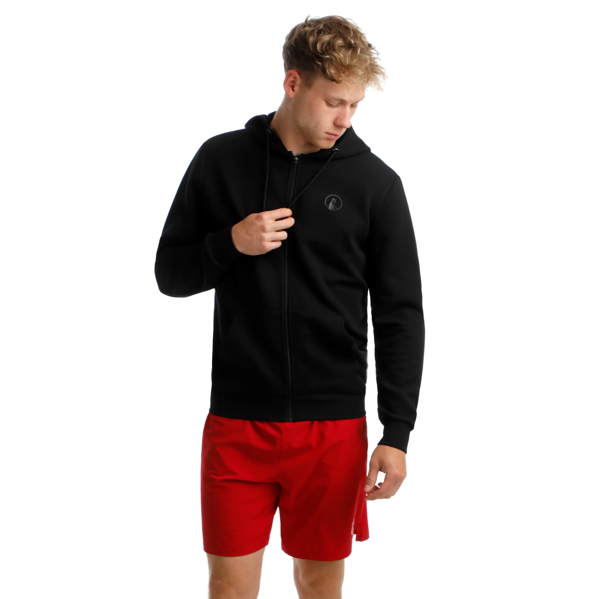 Tonal Core Zip Sweatjacke Herren-Schwarz - Image 5