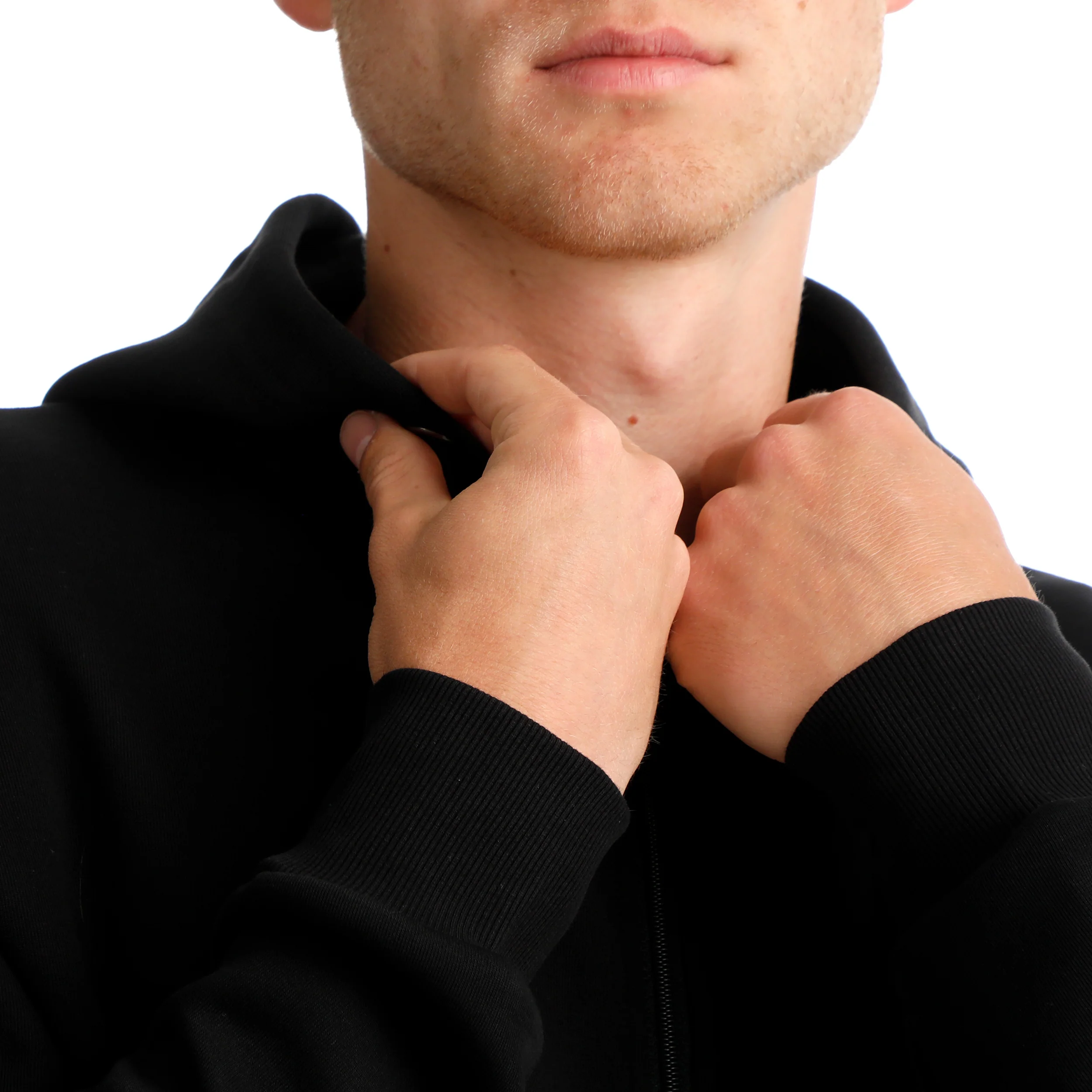 Tonal Core Zip Sweatjacke Herren-Schwarz - Image 8