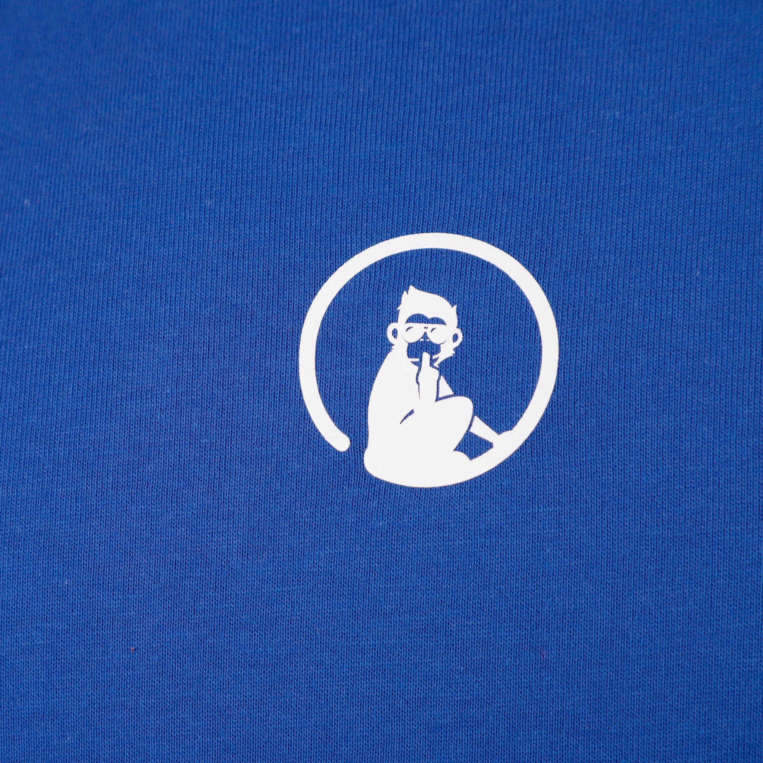 Trainings Small Logo T-Shirt Herren - blau, weiß - Image 3