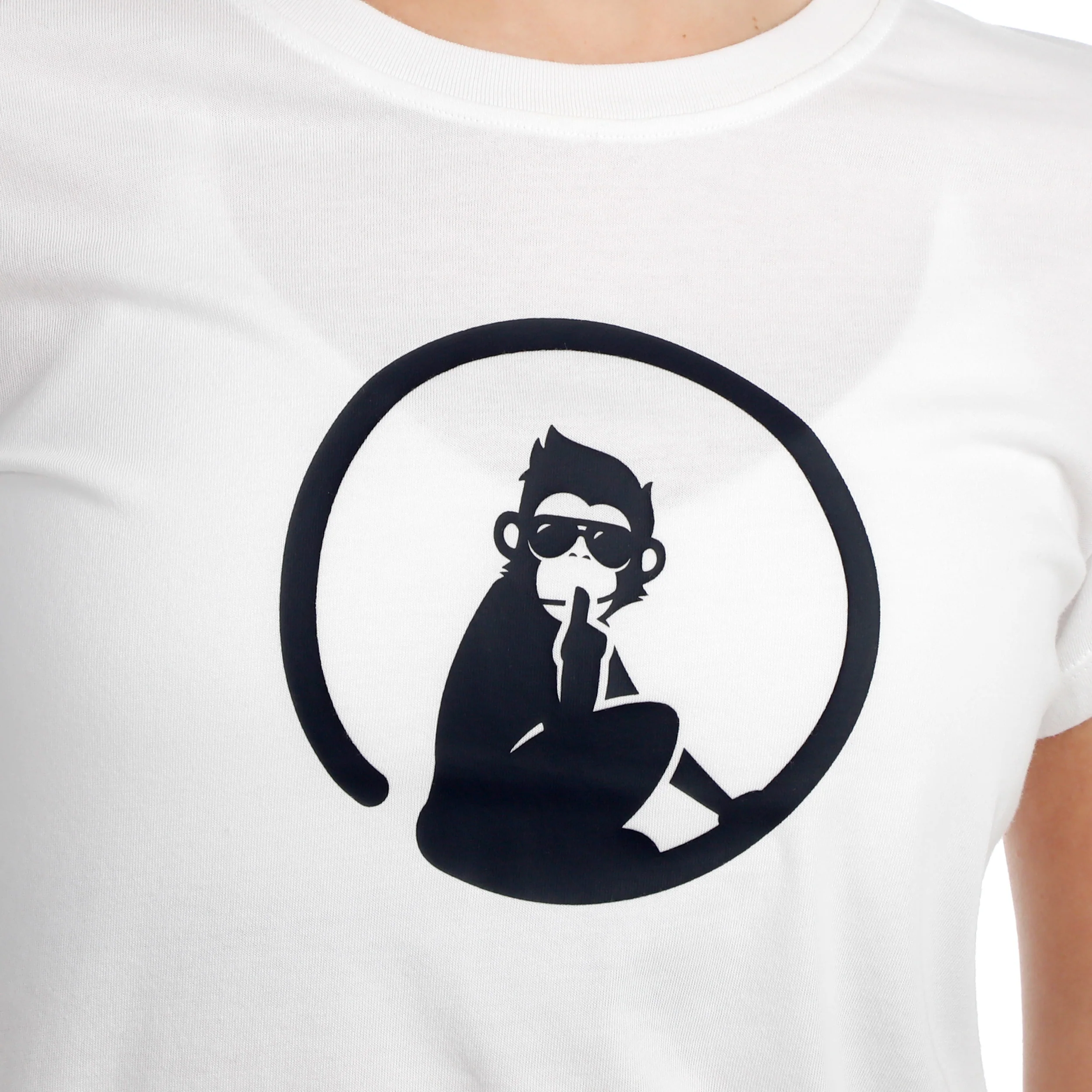 Trainings T-Shirt Damen-weiß - Image 6
