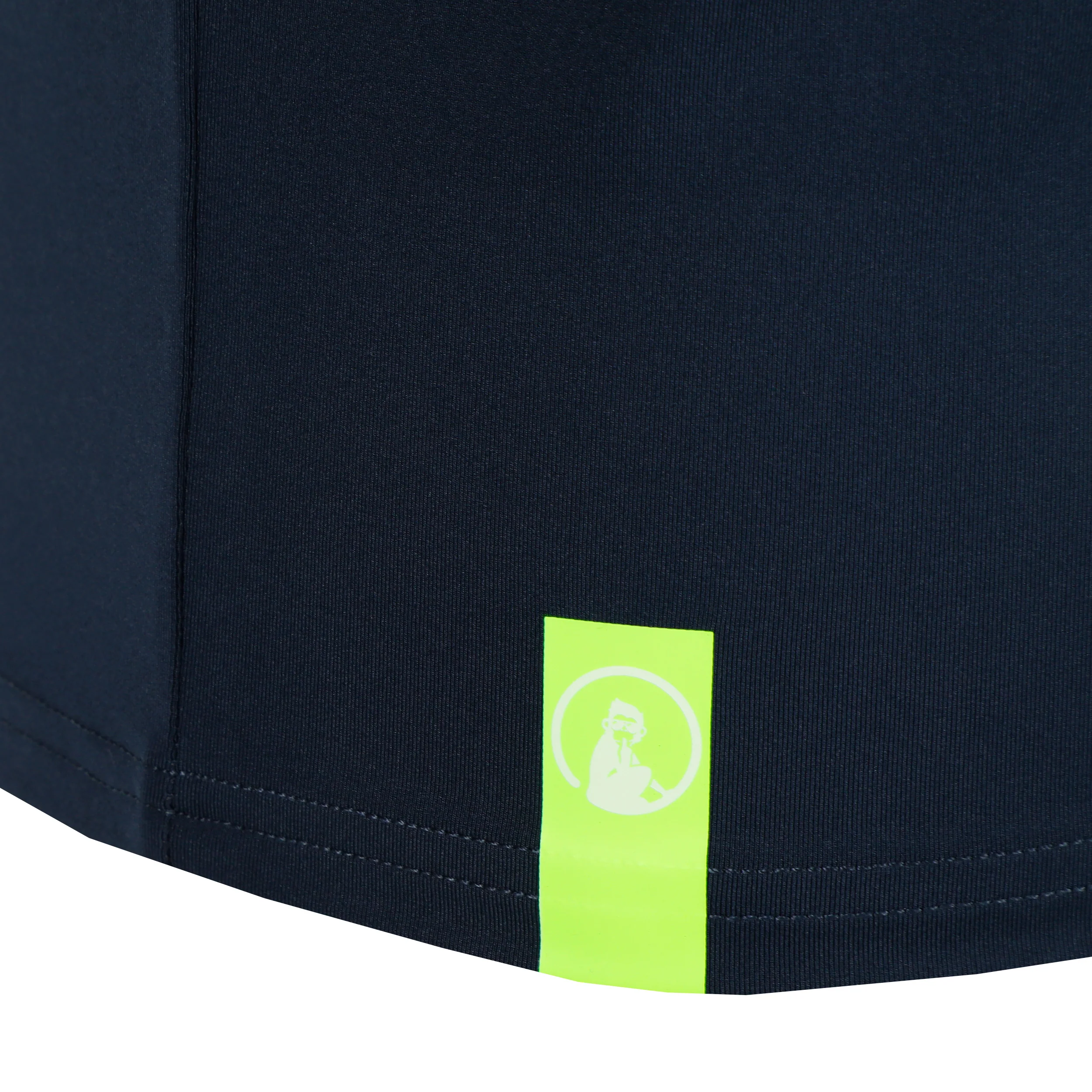 Wild Big Serve 1/4 Zip Longsleeve Herren-Dunkelblau,Neongrün - Image 4