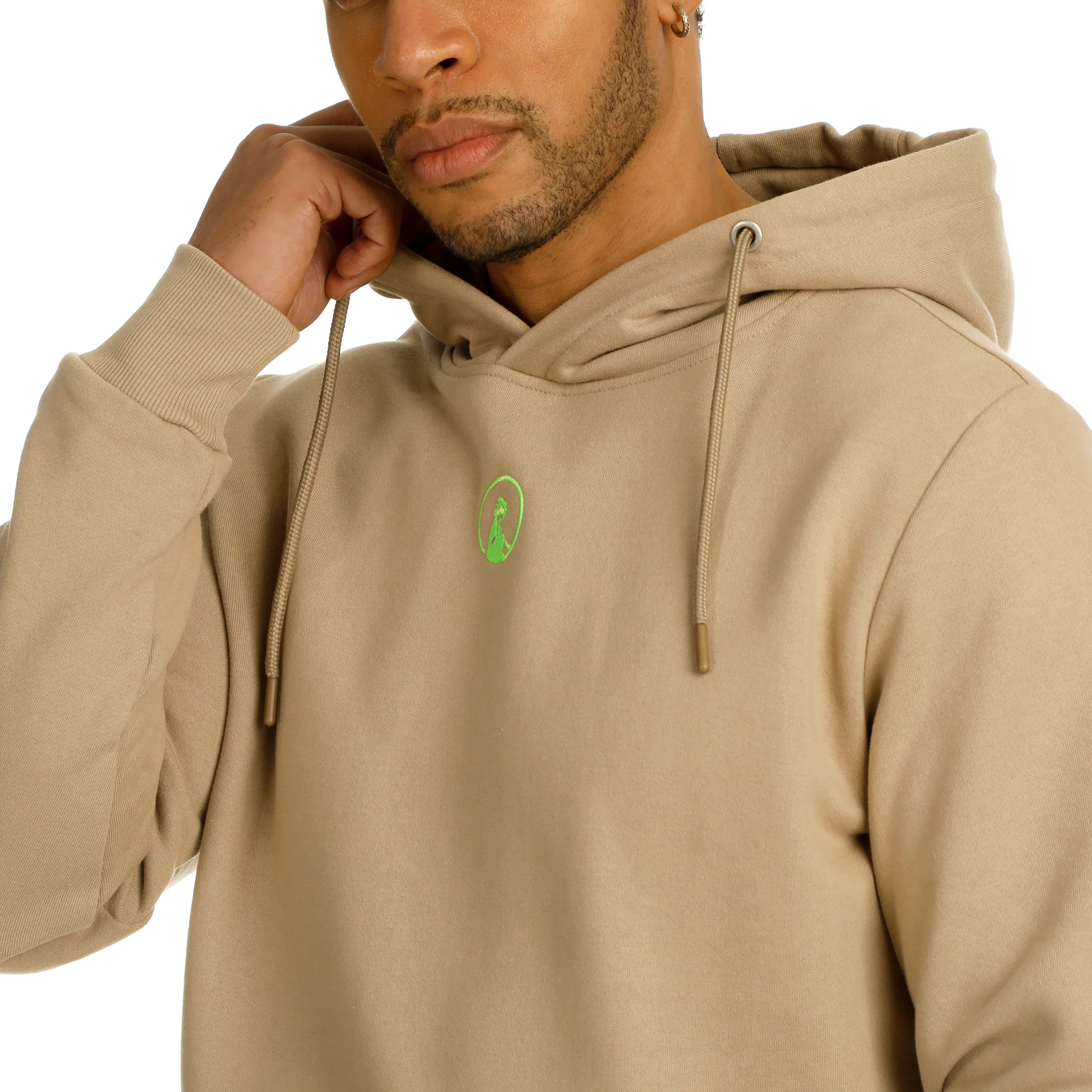 Wild Collage Hoody Herren-Beige,Mehrfarbig - Image 9