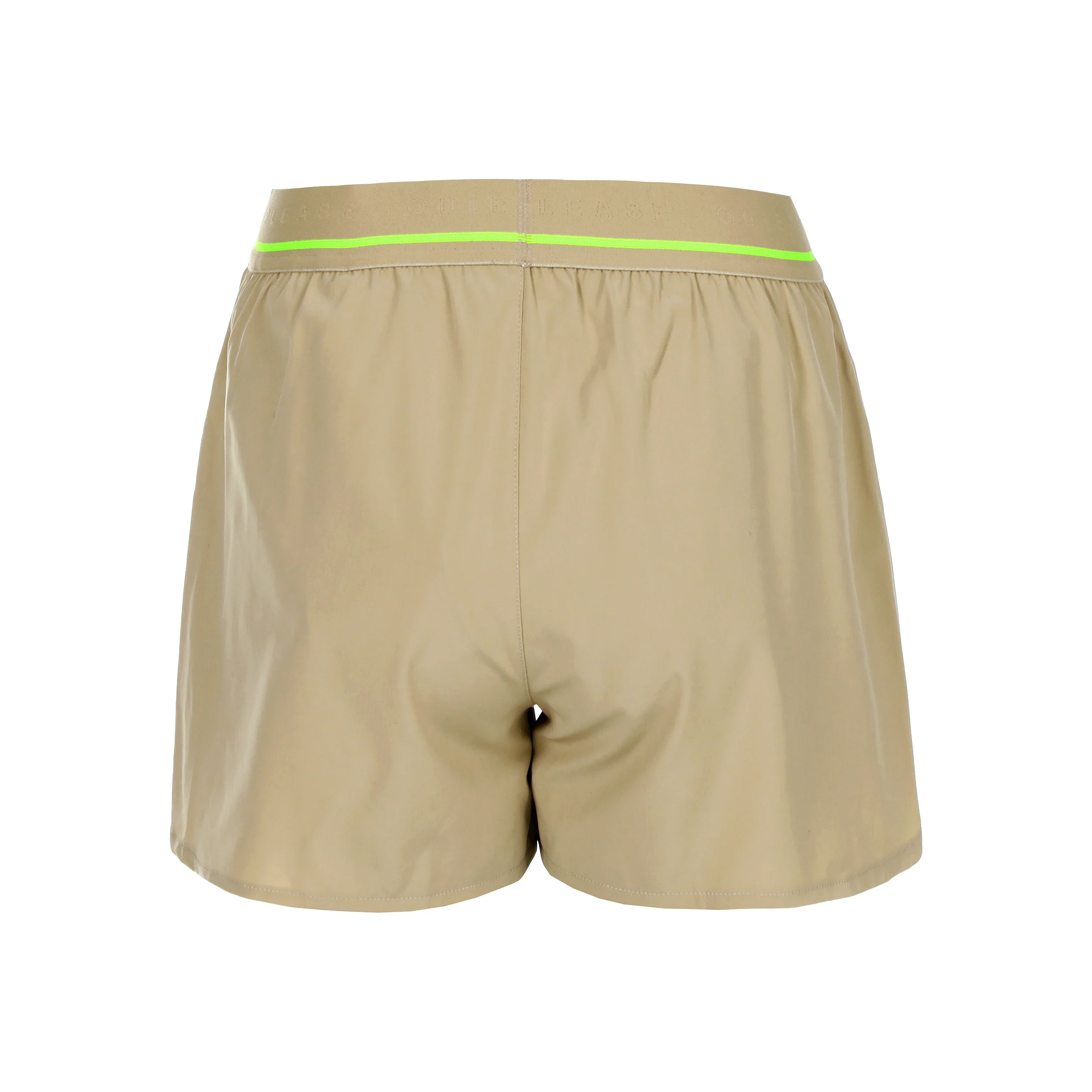 Wild Match 2in1 Shorts Damen-Beige,Neongrün - Image 2