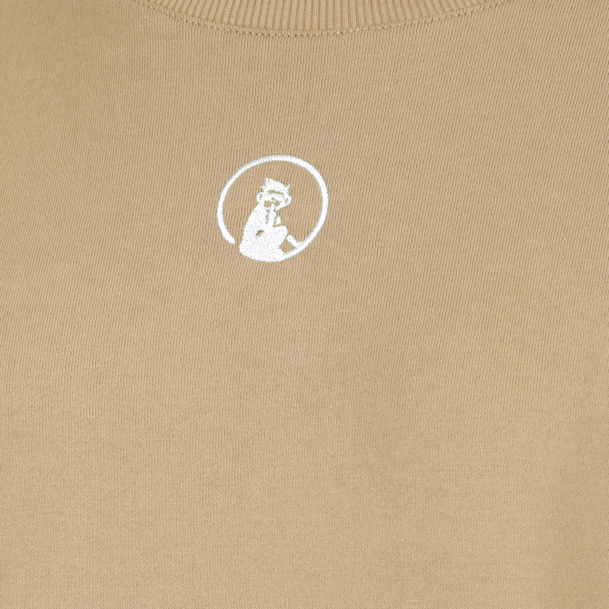 Wild Oversize Sweatshirt Damen-Beige - Image 3